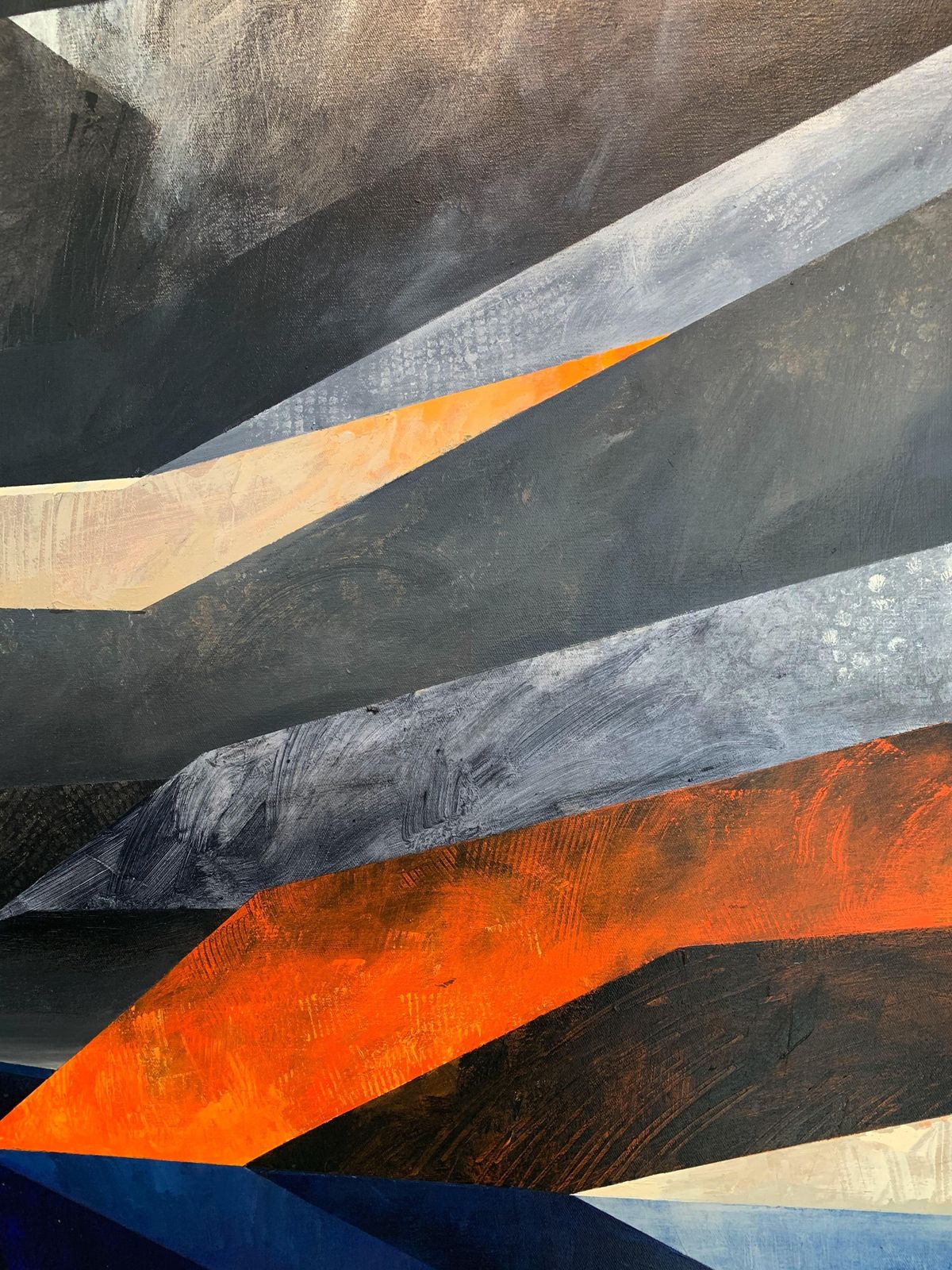 Sergiusz Powałkawyżni Wielki Furkotny Staw 14   Painting, Bright Colors, Abstract Landscape2021 photo for sale