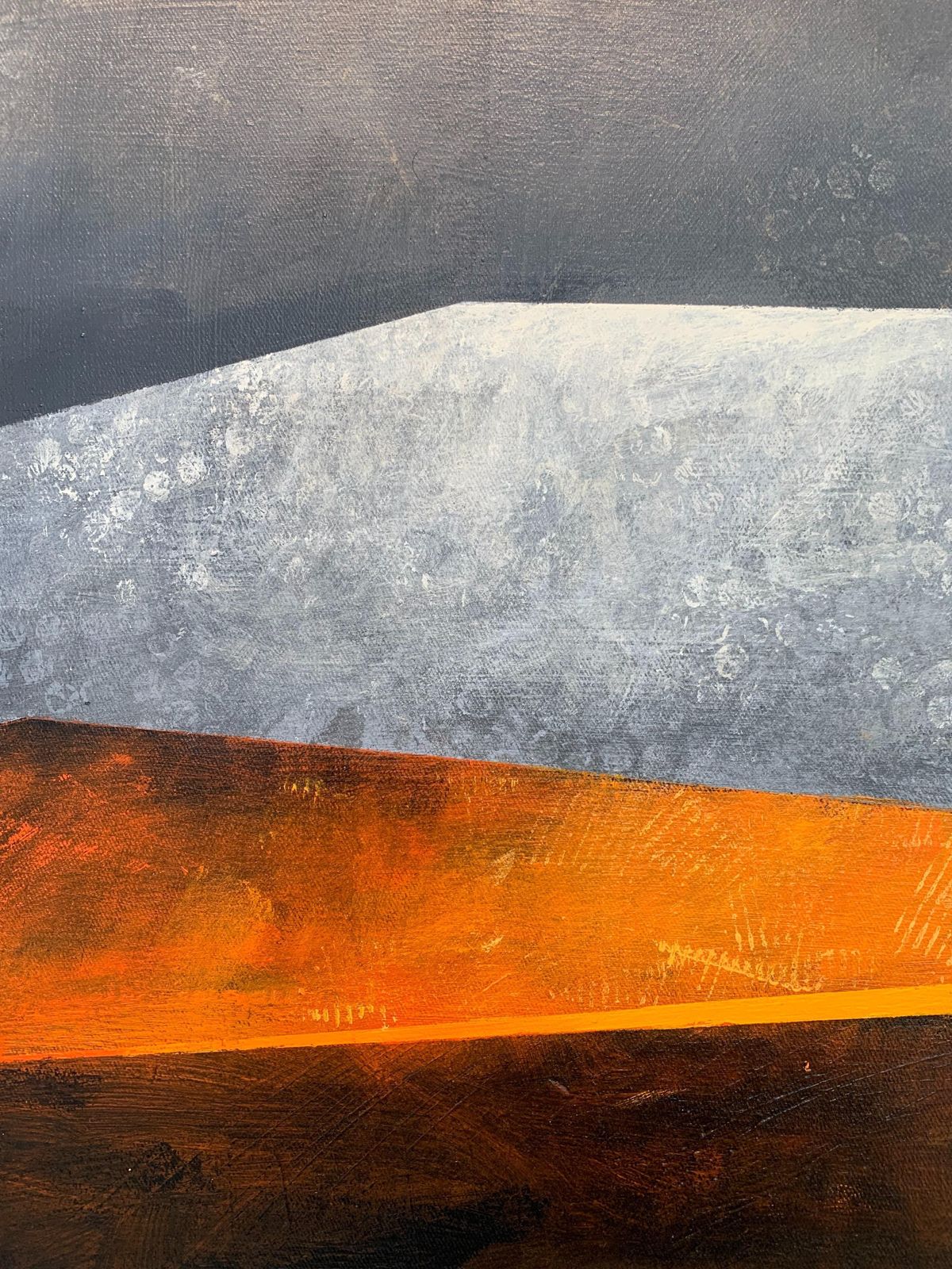 Sergiusz Powałkawyżni Wielki Furkotny Staw 14   Painting, Bright Colors, Abstract Landscape2021 photo vinterior