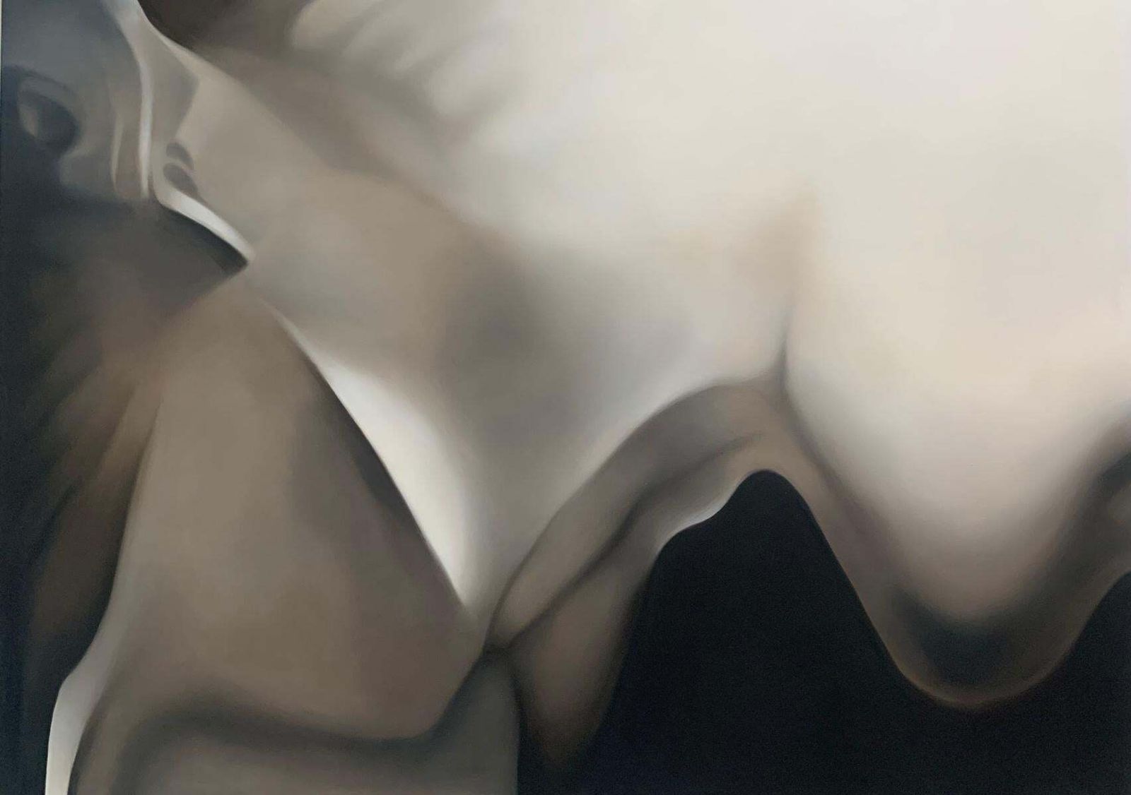 Klaudia Latauntitled. Abstract Oil On Canvas Painting, Big Scale, Polish Artist2021