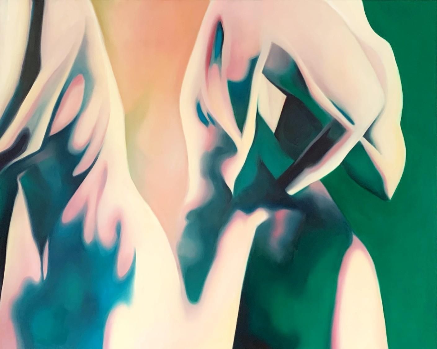 Klaudia Lataforming 6   Contemporary Oil Abstract Painting By Polish Young Artist2023