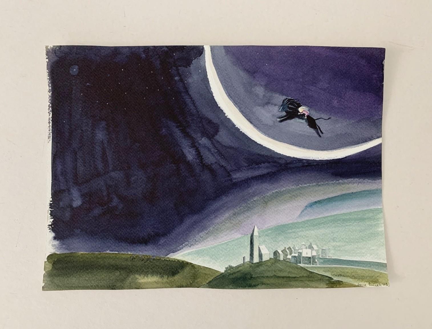 Joanna Rusinekstenka's Songs   Book Illustration, Polish Artist, Watercolor Painting2019 photo furniture