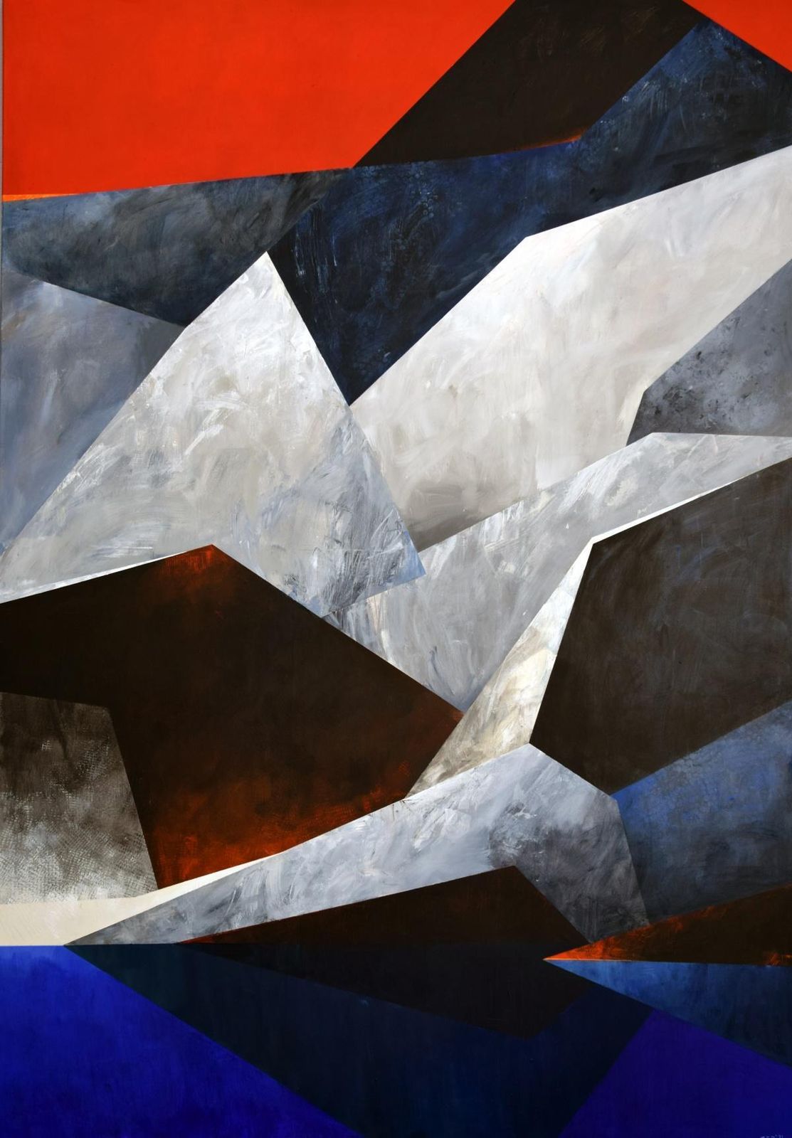 Sergiusz Powałkaa Pond 8   Painting, Bright Colors, Abstract Landscape, Big Format, Vibrant2021