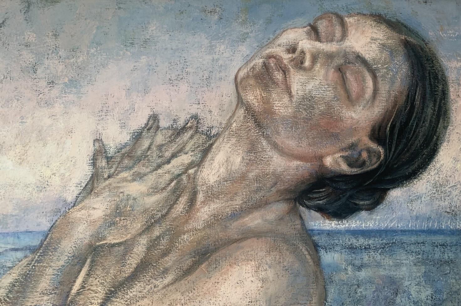 Katarzyna Szydlowskanostalgy. Contemporary Figurative Oil Painting, Subtle Female, Polish Artist2002 photo 3572.0