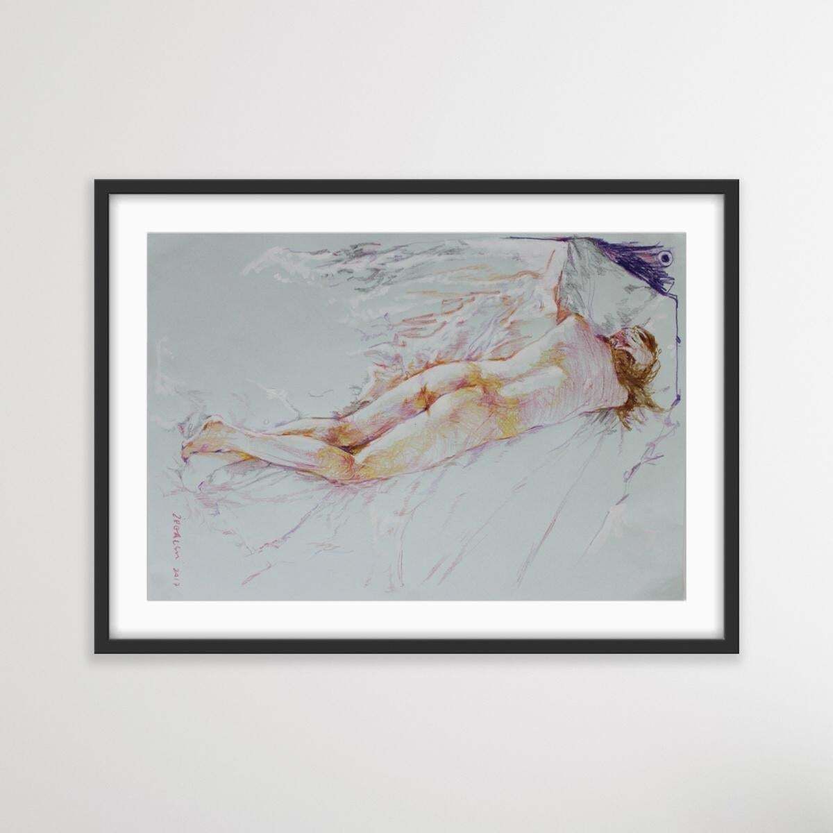 Leszek Zegalskia Nude. Contemporary Drawing, Female Nude, Polish Artist2017 photo 1106.0