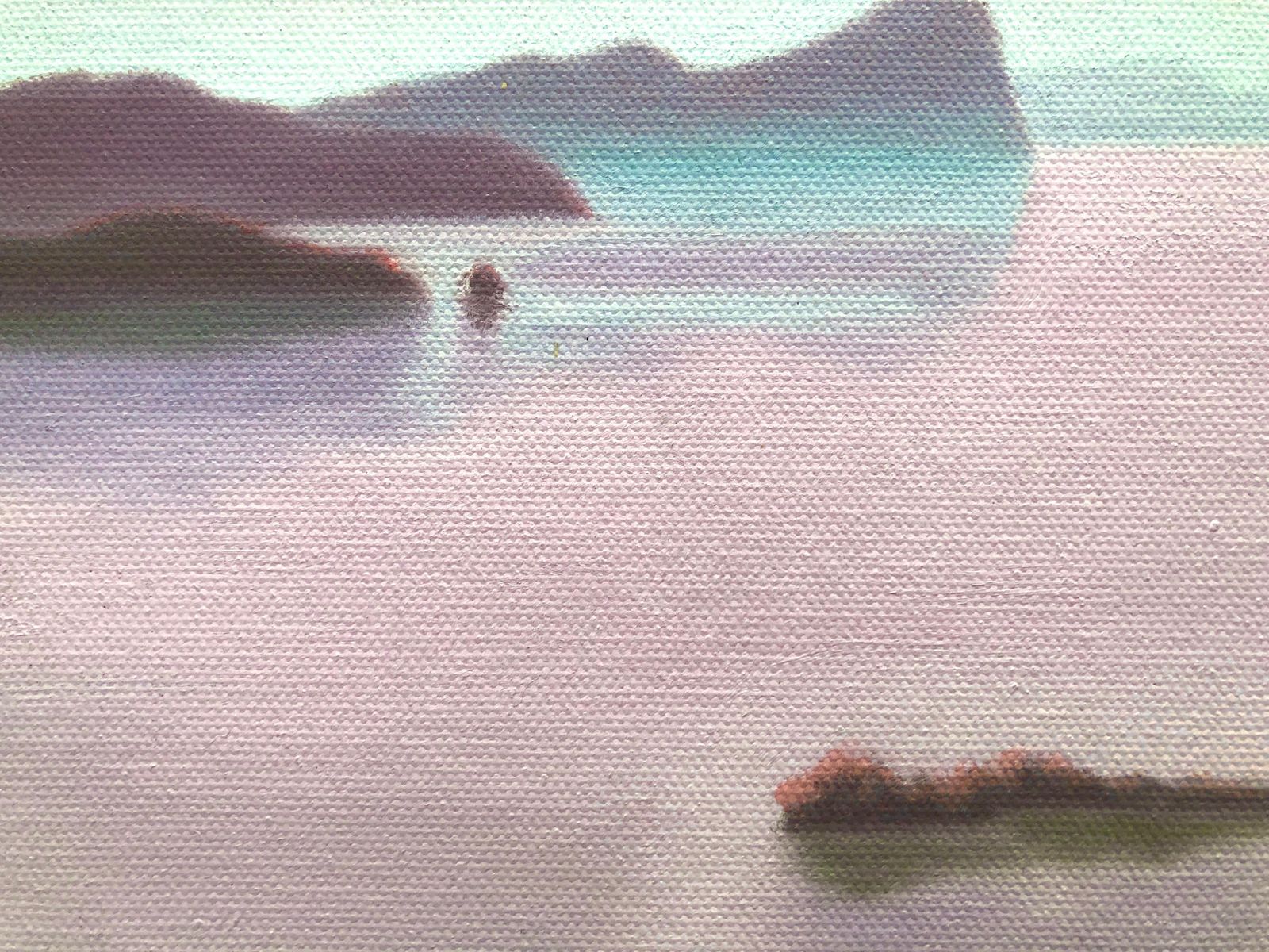 Francesc Casademont Mercader Mallorca Seascape Oil On Canvas Painting Spain 2011 photo Art