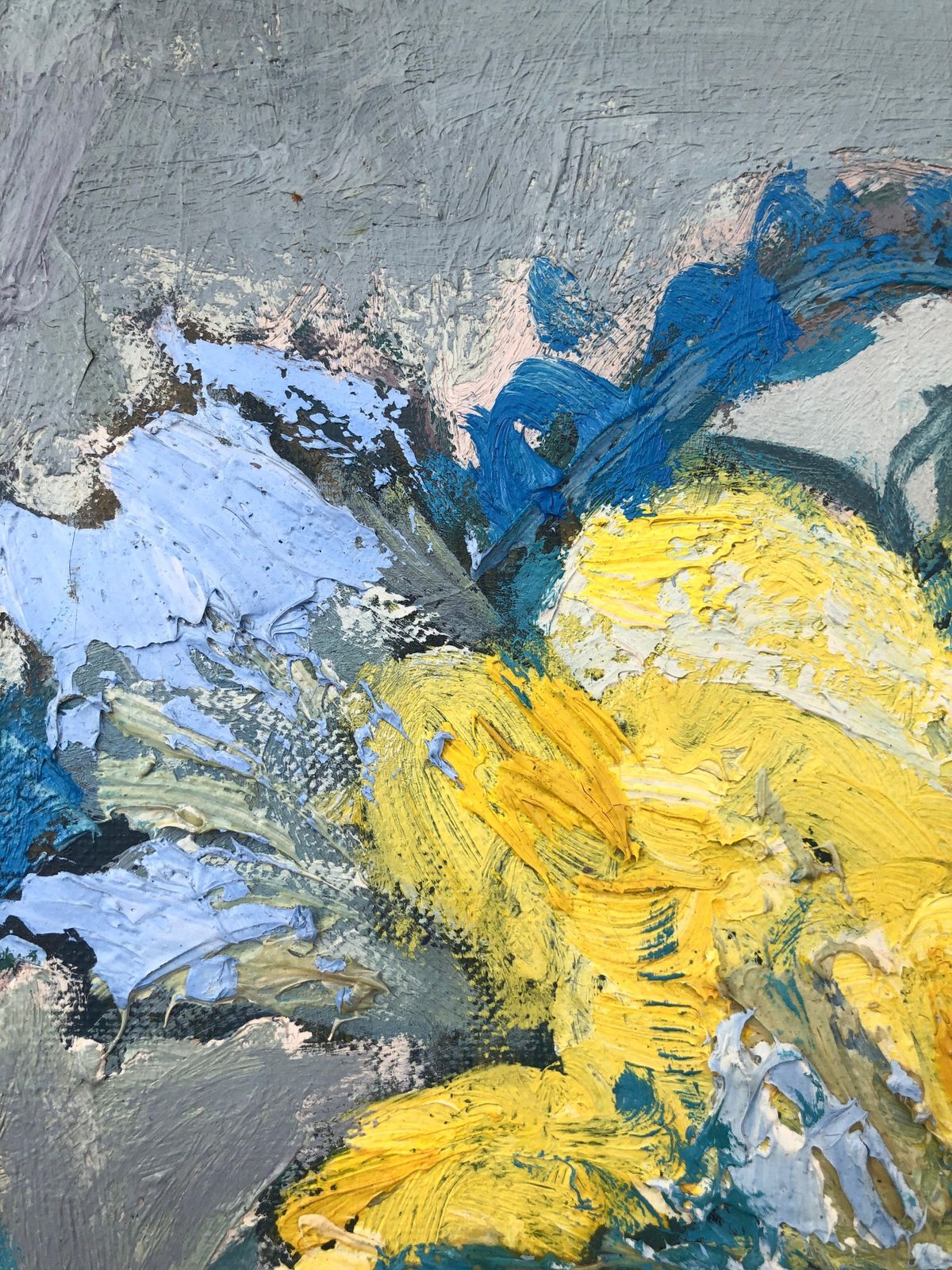 Jordi Curos – Stilleven Met Bloemen, Olieverf Op Doek, Fauvistisch, Ca. 1980 photo vinterior