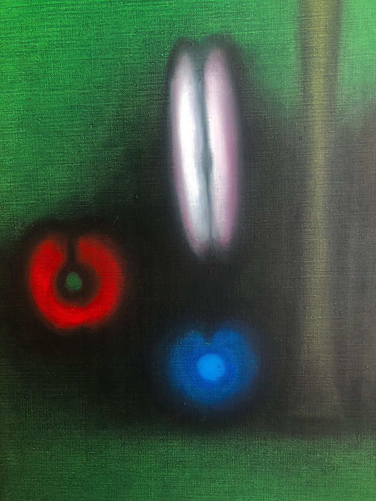 Josep Navarro Vives Still Life Oil On Canvas Painting Sfumato 1994 photo vinterior