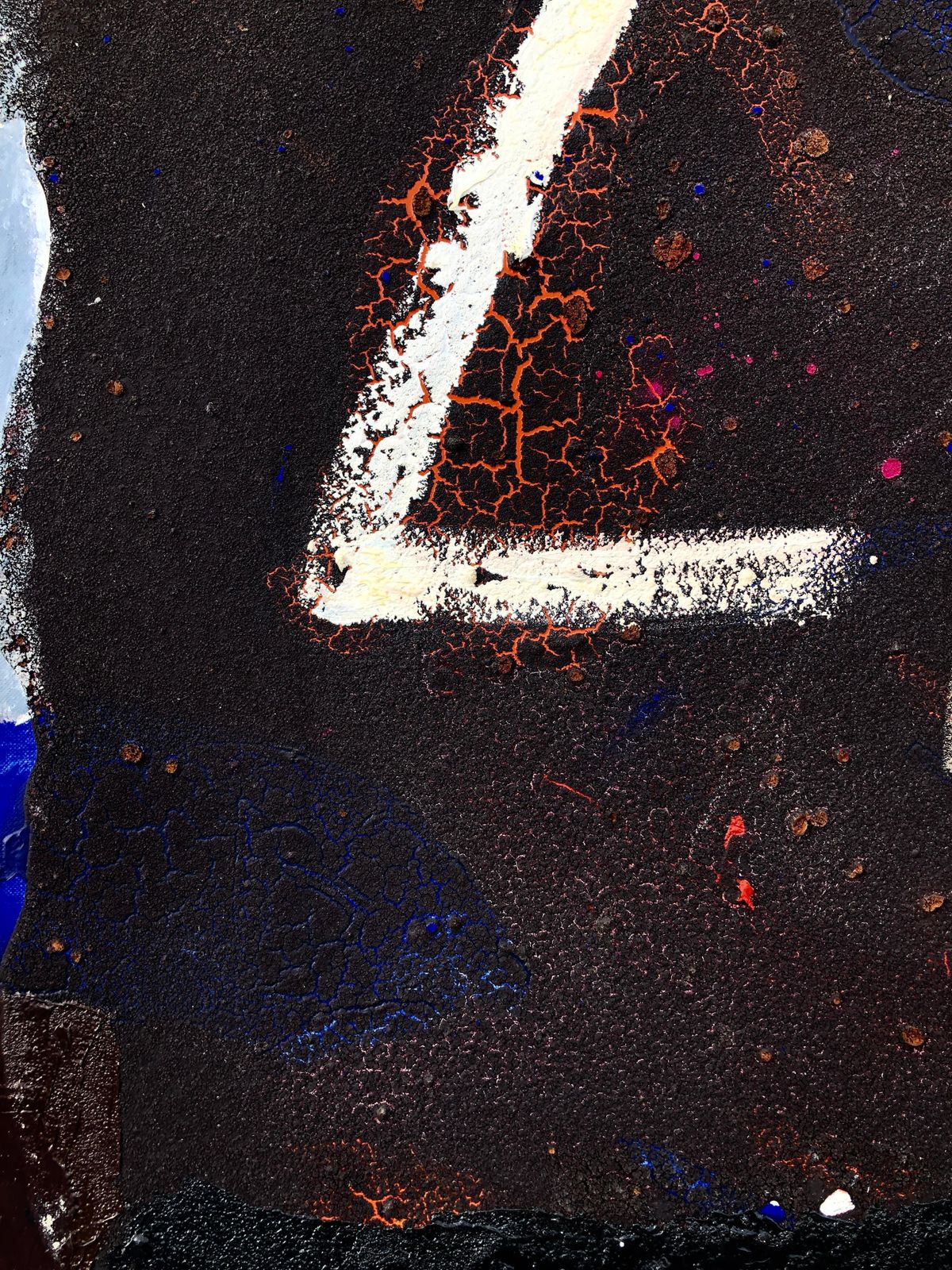 Deyan Valkov Untitled Abstract Painting Mixed Media On Canvas 2002 photo buy