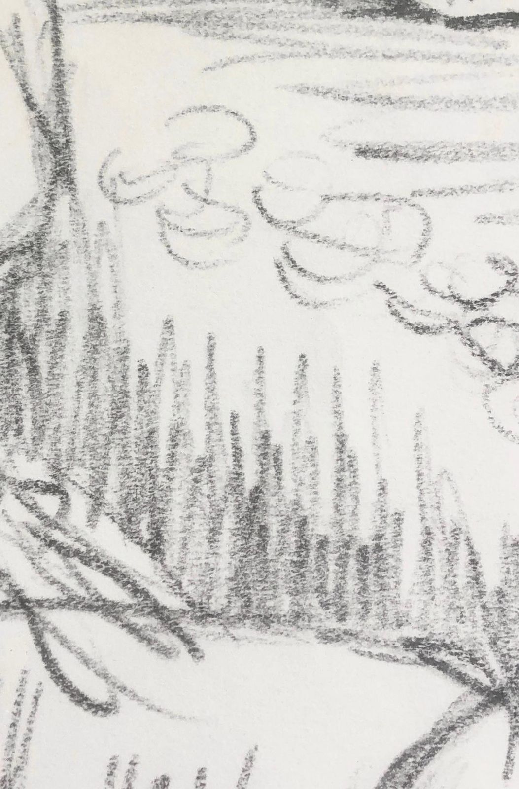 Casimir Martinez Tarrasso Spanish Modernist Female Figure Drawing Catalan Post Impressionist Pencil Work C.1975 photo 300.0