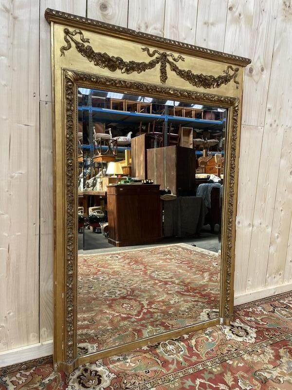 Miroir   Trumeau Style Louis XVI époque  Napoléon III photo Home Decor