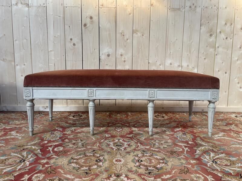 Banquette   Banc D’office De Style Louis XVI
