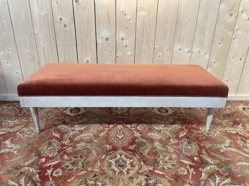 Banquette   Banc D’office De Style Louis XVI photo for sale