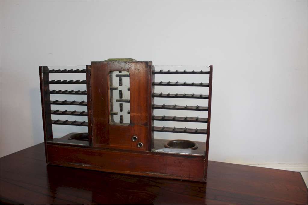 Victorian Mahogany Dispenser By W R Loftus Tottenham Court Road London photo furniture