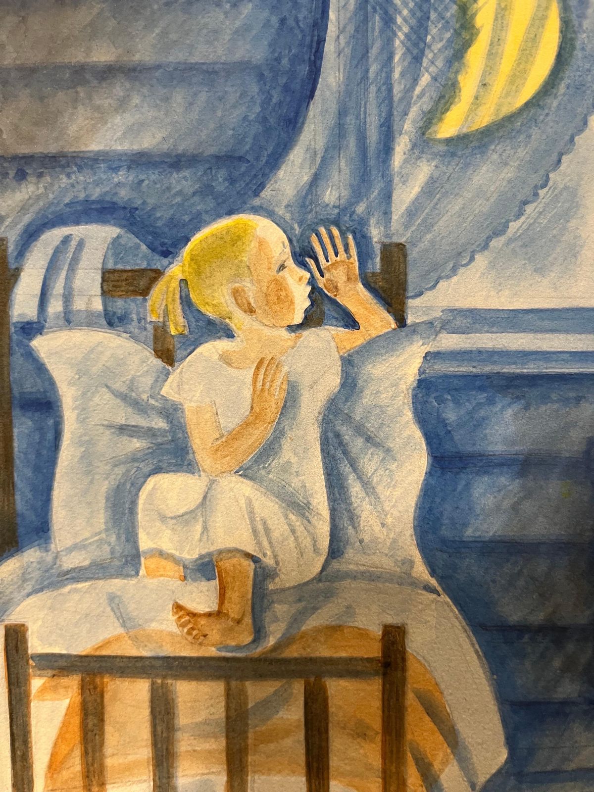 Marina Yevgenyevna Uspenskaya"Masha's Fairy Tales" Watercolor Cm. 17 X 22 1970 1970 photo Art
