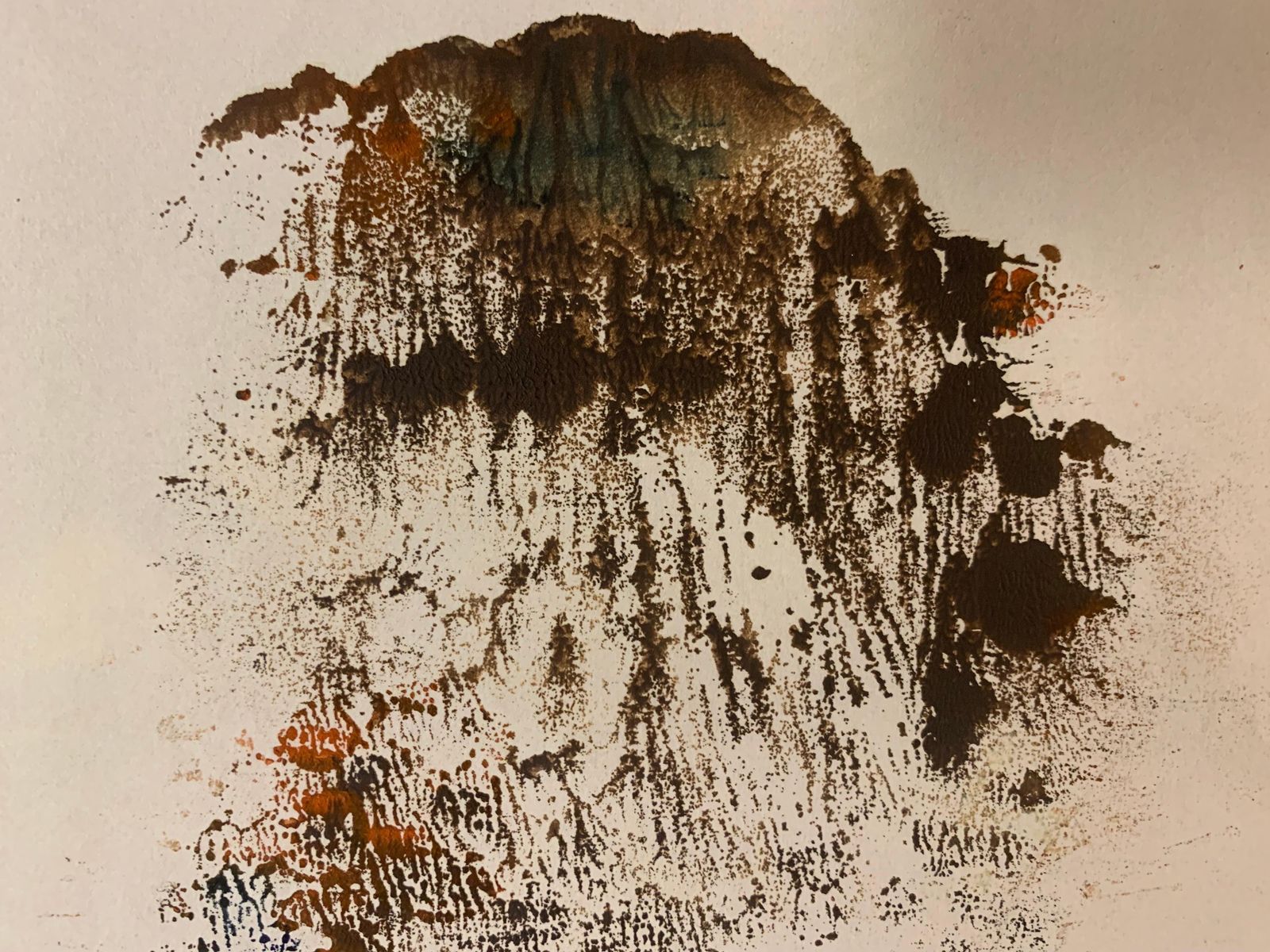 Dora Maar"Abstract Composition" Mixed Media On Paper Cm. 26 X 201950 photo Art