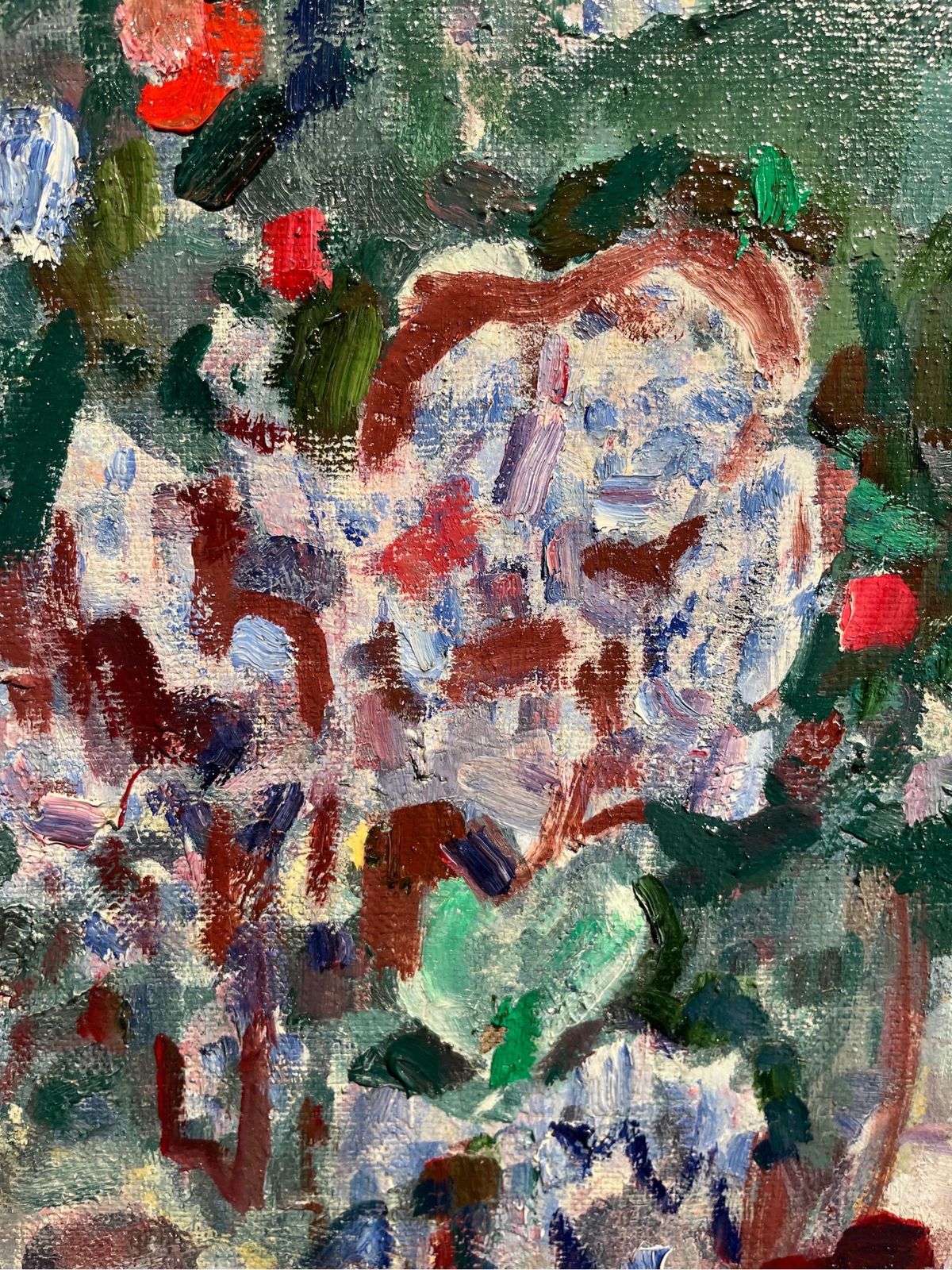Gleb Savinov"Flowerpot" Oil Cm. 60 X 80 1988 Framed Cm. 80 X 971988 photo vinterior