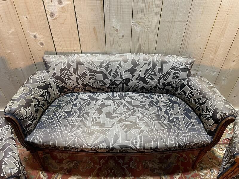 Salon Art Déco Style Louis XVI Canapé   Fauteuils   Chaises photo 1320.0