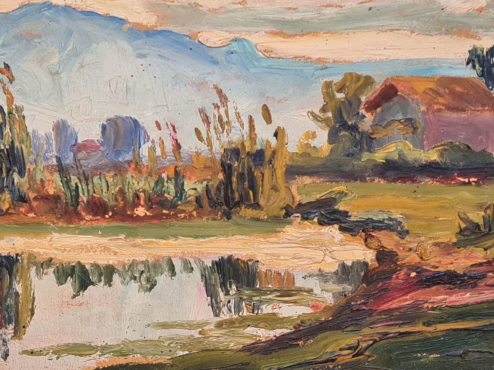 G Jouyetbarbizon School Landscape, Le Moucherotte. Oil. photo Art