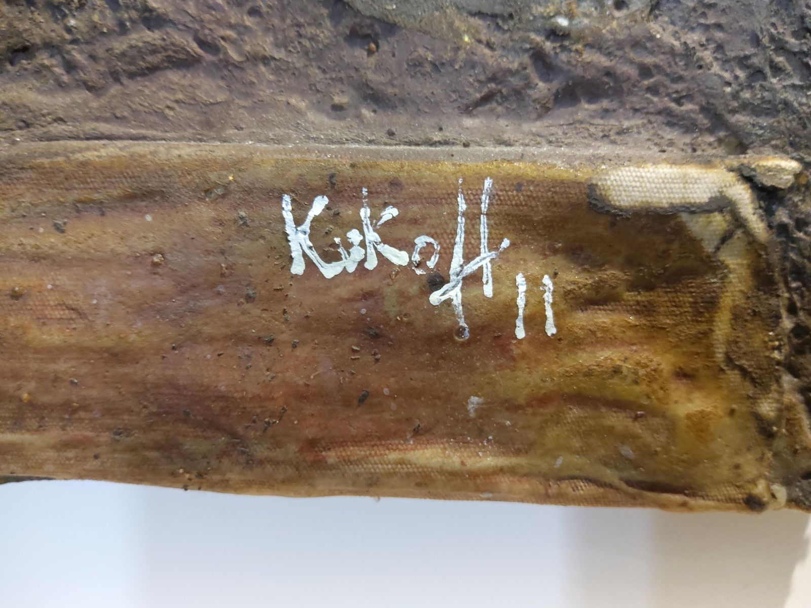 Kugbe Kukofftrilogie , Element 1 , Eau. Mixed Media.2011 photo vinterior