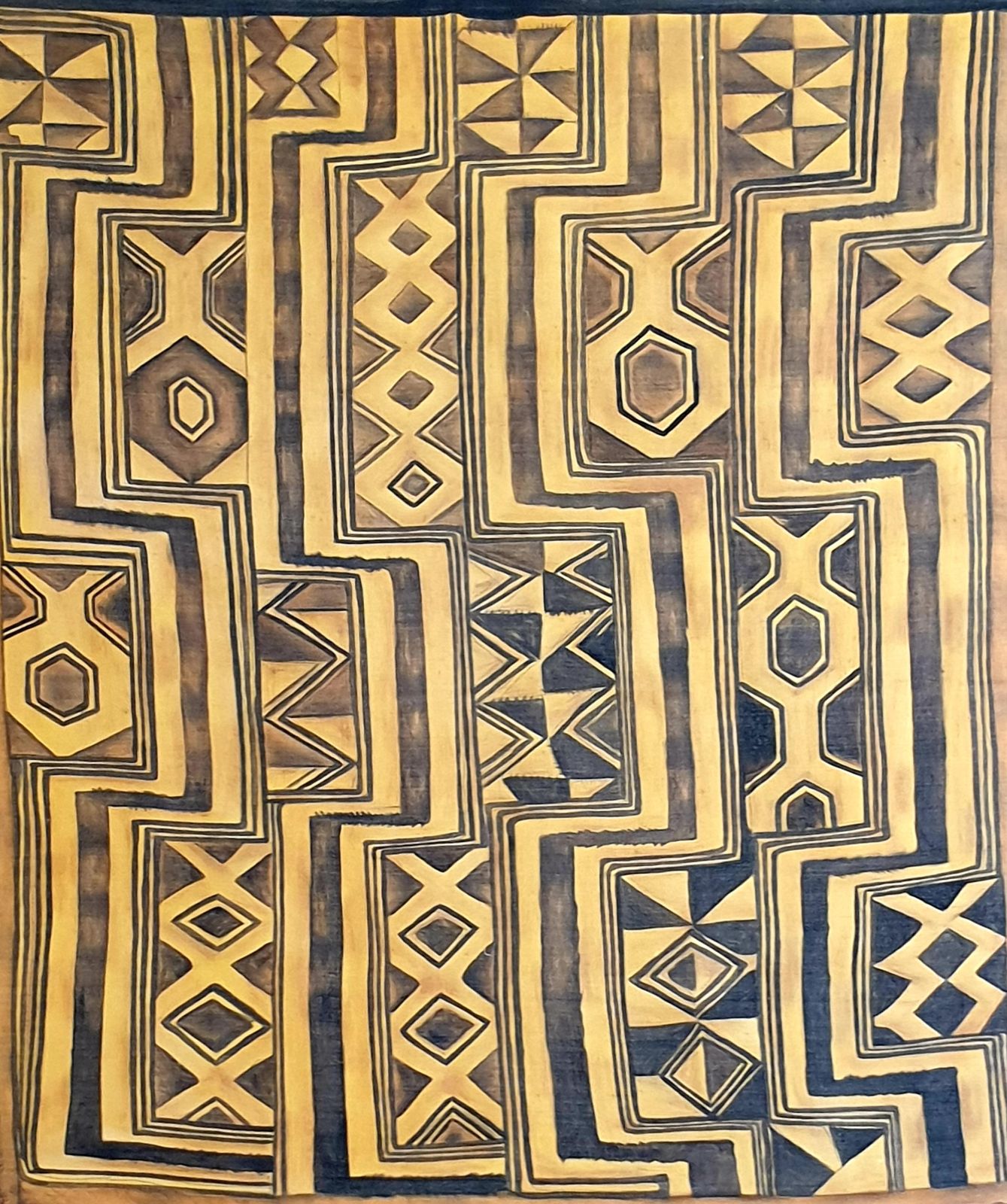 La Roche Laffitte, Painting Of An Antique Caucasian 'Kuba' Tribal Item, Watercolour On Silk photo furniture
