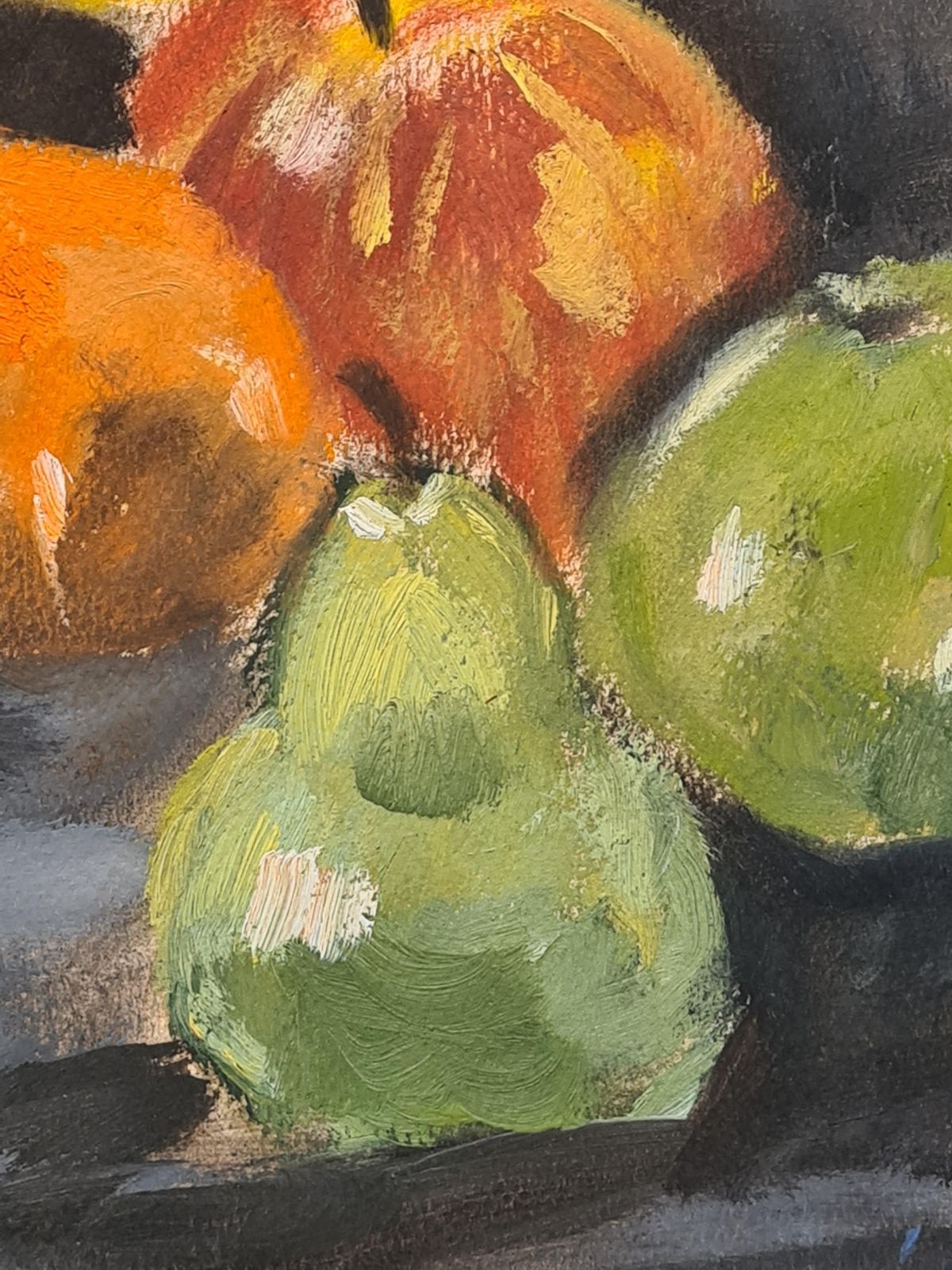 photo furniture Bill Browncolourful Still Life With Fruit And Flowers, 'Nature Mort, Fruits Et Fleurs'1991