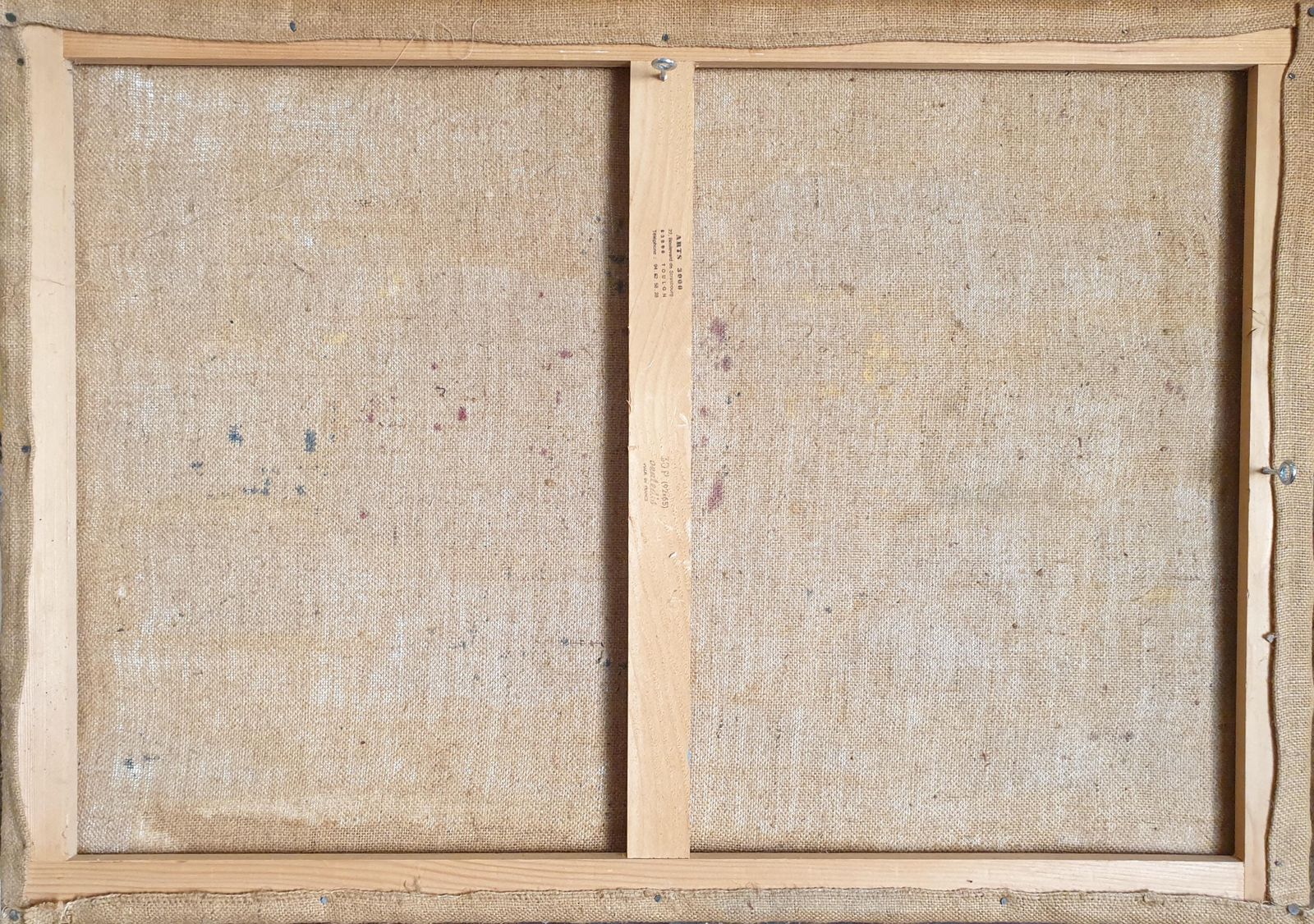photo buy 'Style Moderne', Mid Century Abstract Geometric, Oil On Canvas.1960s