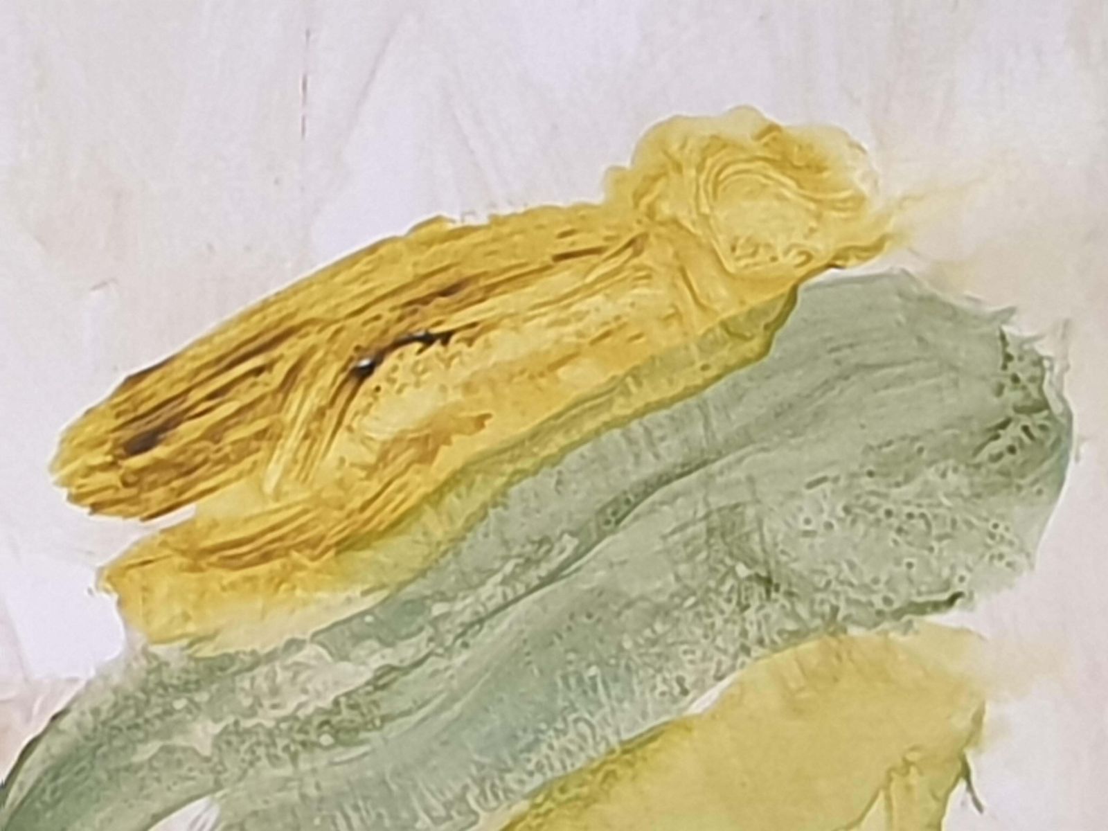 Christian Manoury Contemporary French Abstract Expressionist Acrylic On Paper..2020 photo Art