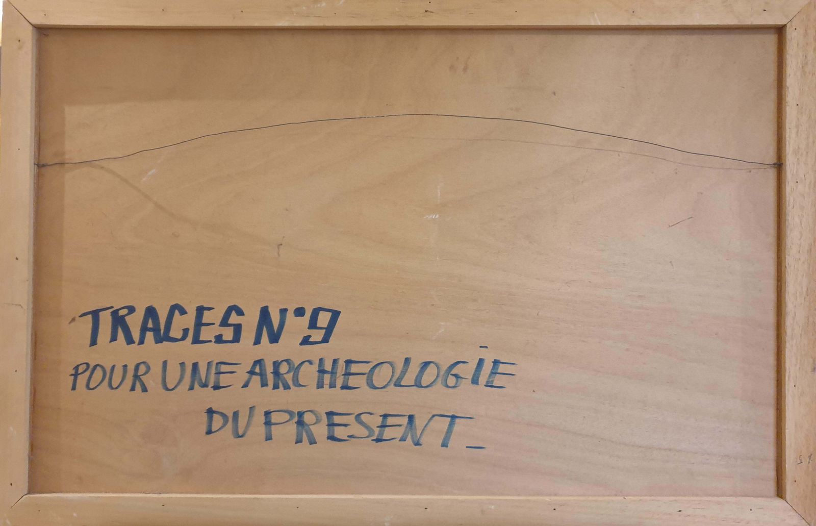 Rivellarge Geometric Abstract. 'Traces No.9 Pour Une Archéologie Du Présent.'1977 photo furniture