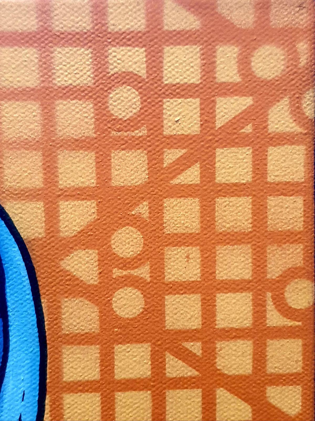 photo furniture Harold Maka  Pop Art Contemporary Triptych Acrylic On Canvas. "Topy Le Chien De Lyon".2024