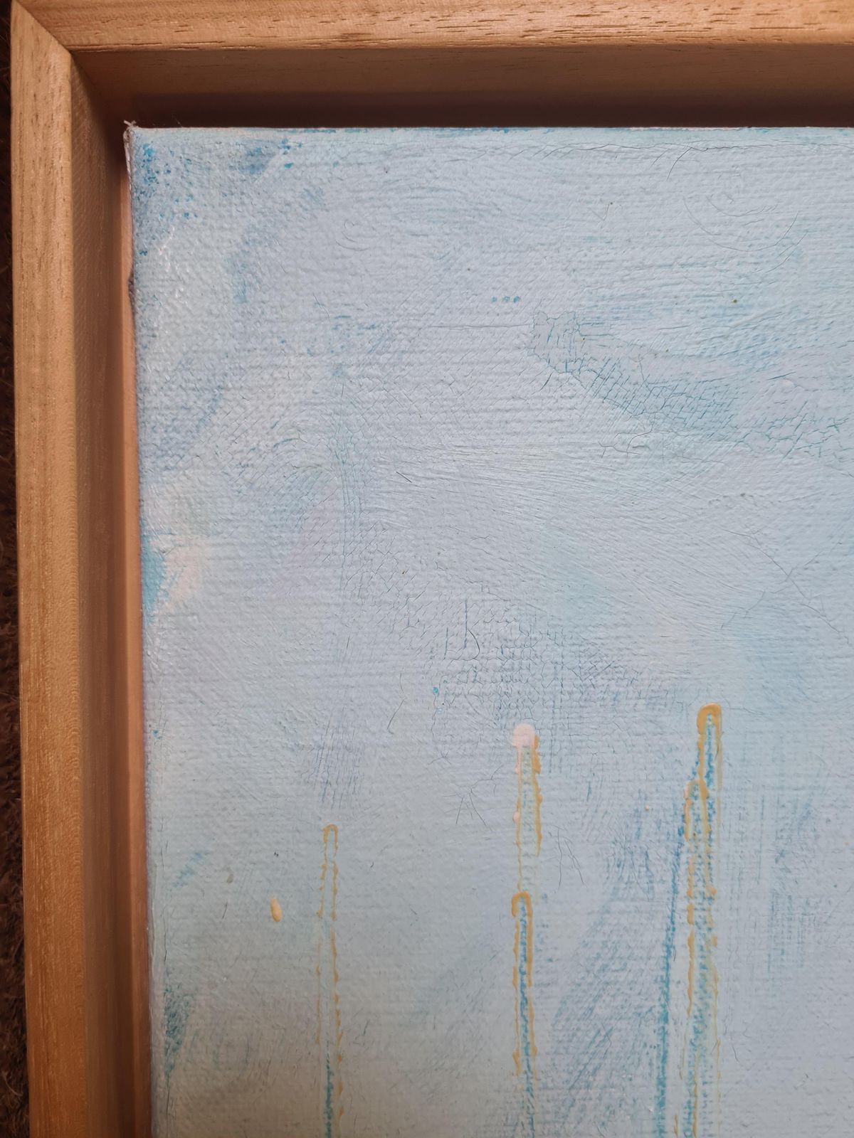 photo furniture Tony Dielenzoetermeer Abstraction, Large Scale Abstract Expressionist Oil On Canvas