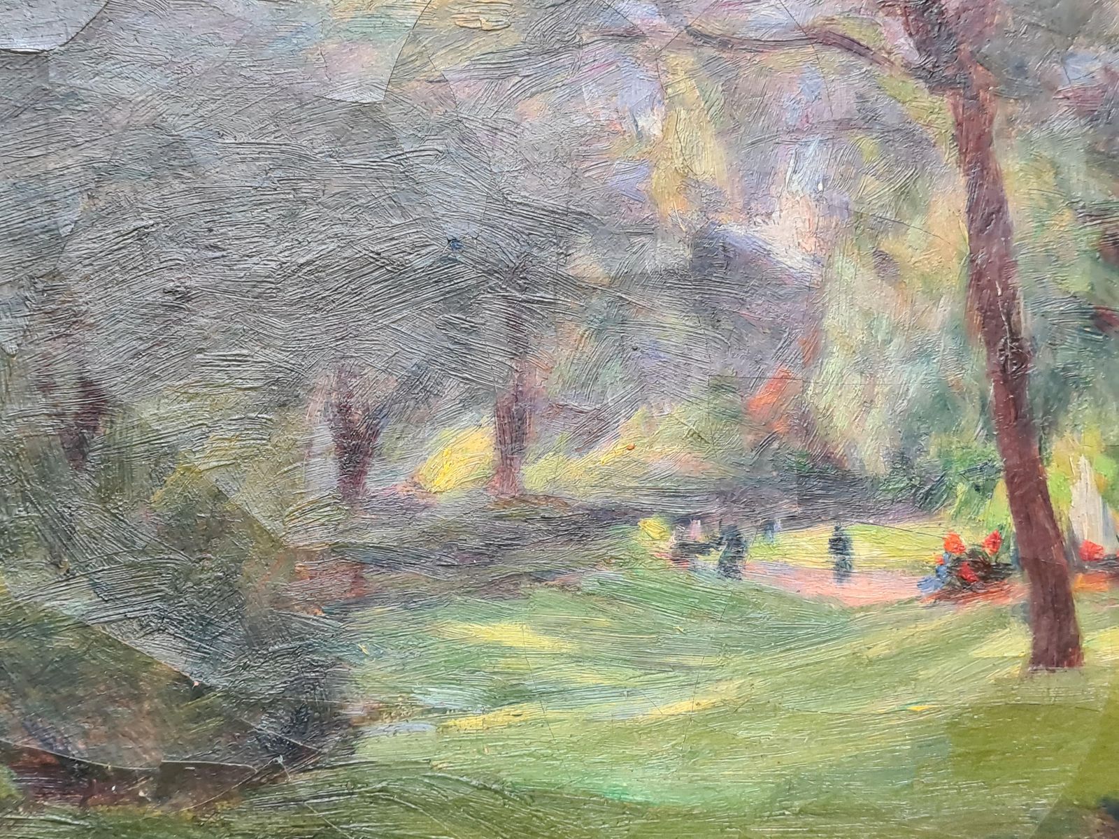 Lucien Mignonfrench Impressionist, A Clearing In The Woods, Close Circle Pierre August Renoir1935 photo buy