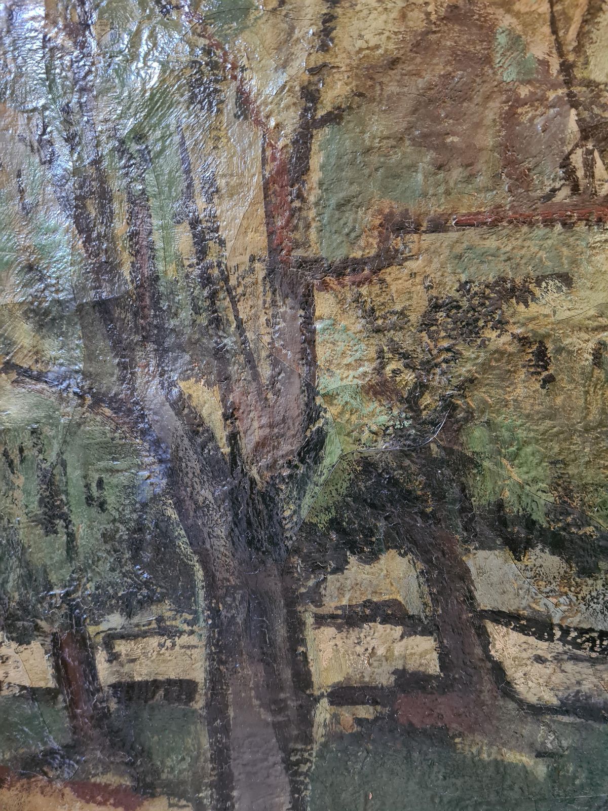 Germain Bonelfrench Expressionist Landscape, The Abri At L'olivette, Cap D'antibes1960 photo buy