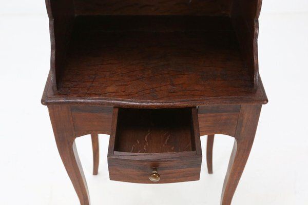 Louis XV Style Nightstand In Wood, France, 1900s photo 687.0