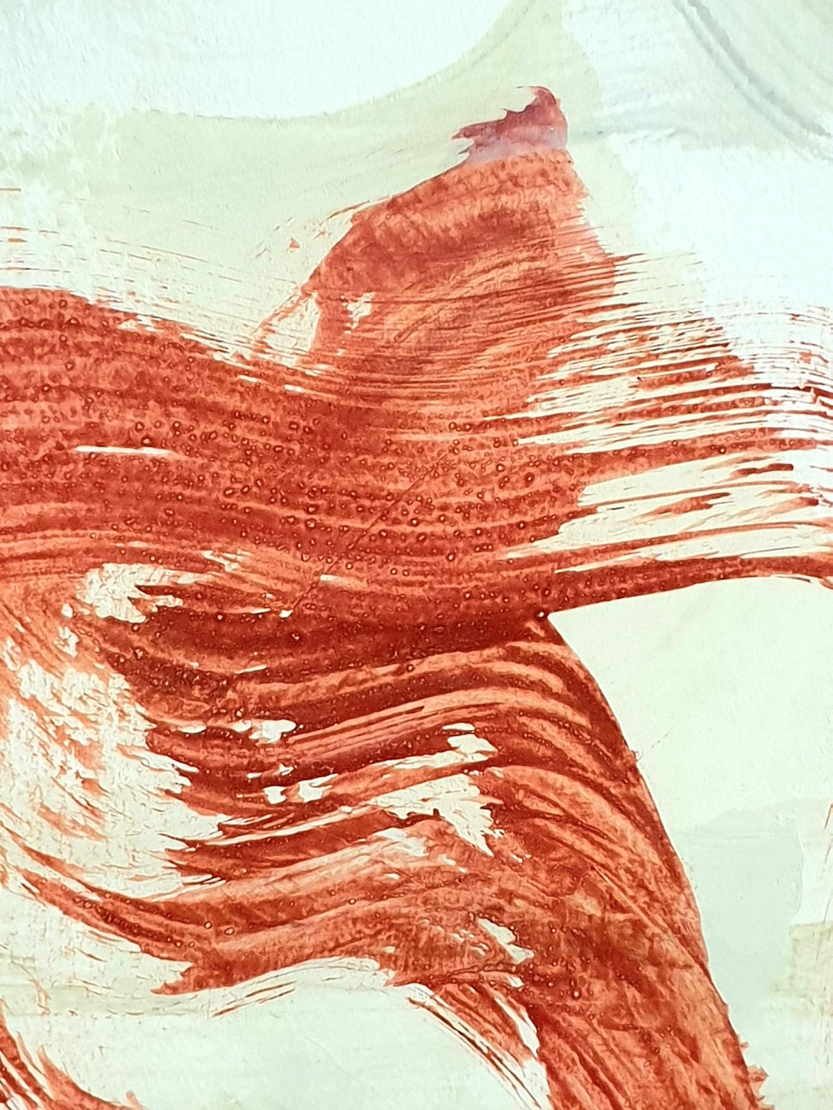 photo buy Christian Manoury Contemporary Abstract Expressionist Acrylic On Paper, 'Hommage To Debussy'.2024