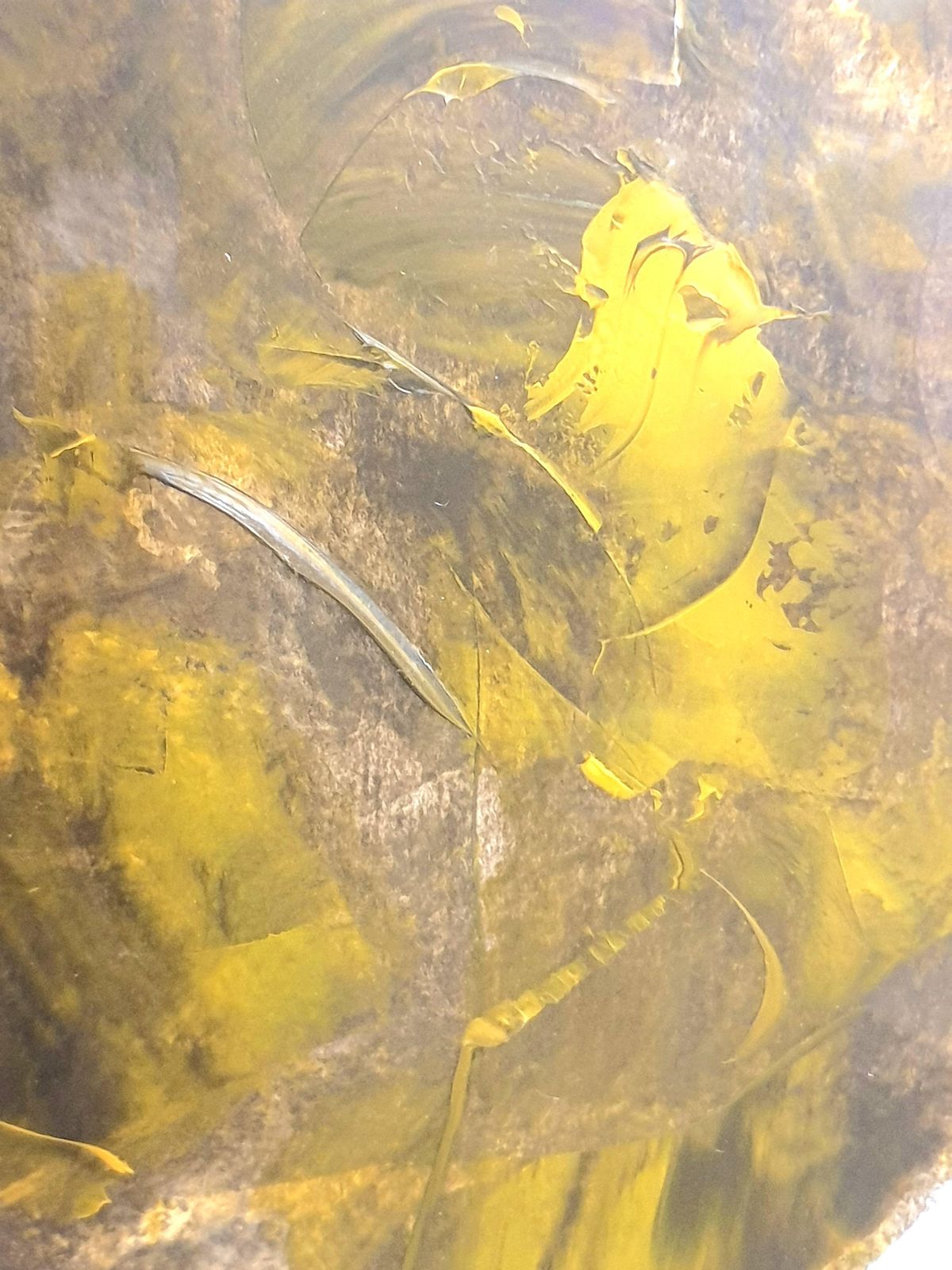 Art Christian Manoury Contemporary Abstract Expressionist Acrylic On Paper, 'Hommage To Debussy'.2024 photo