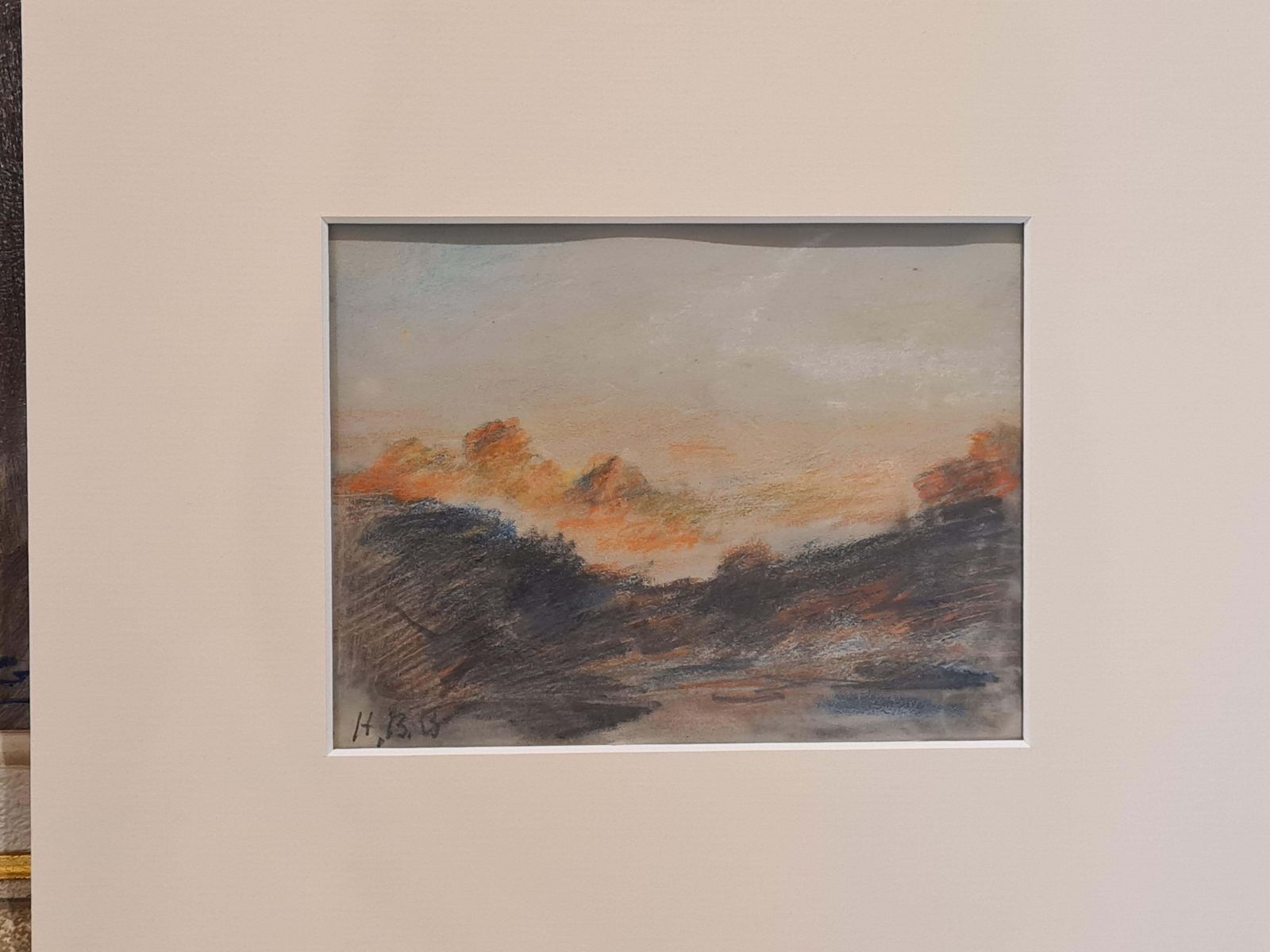 photo furniture Hercules Brabazon Brabazonsunset On The Alpslate 19th Century
