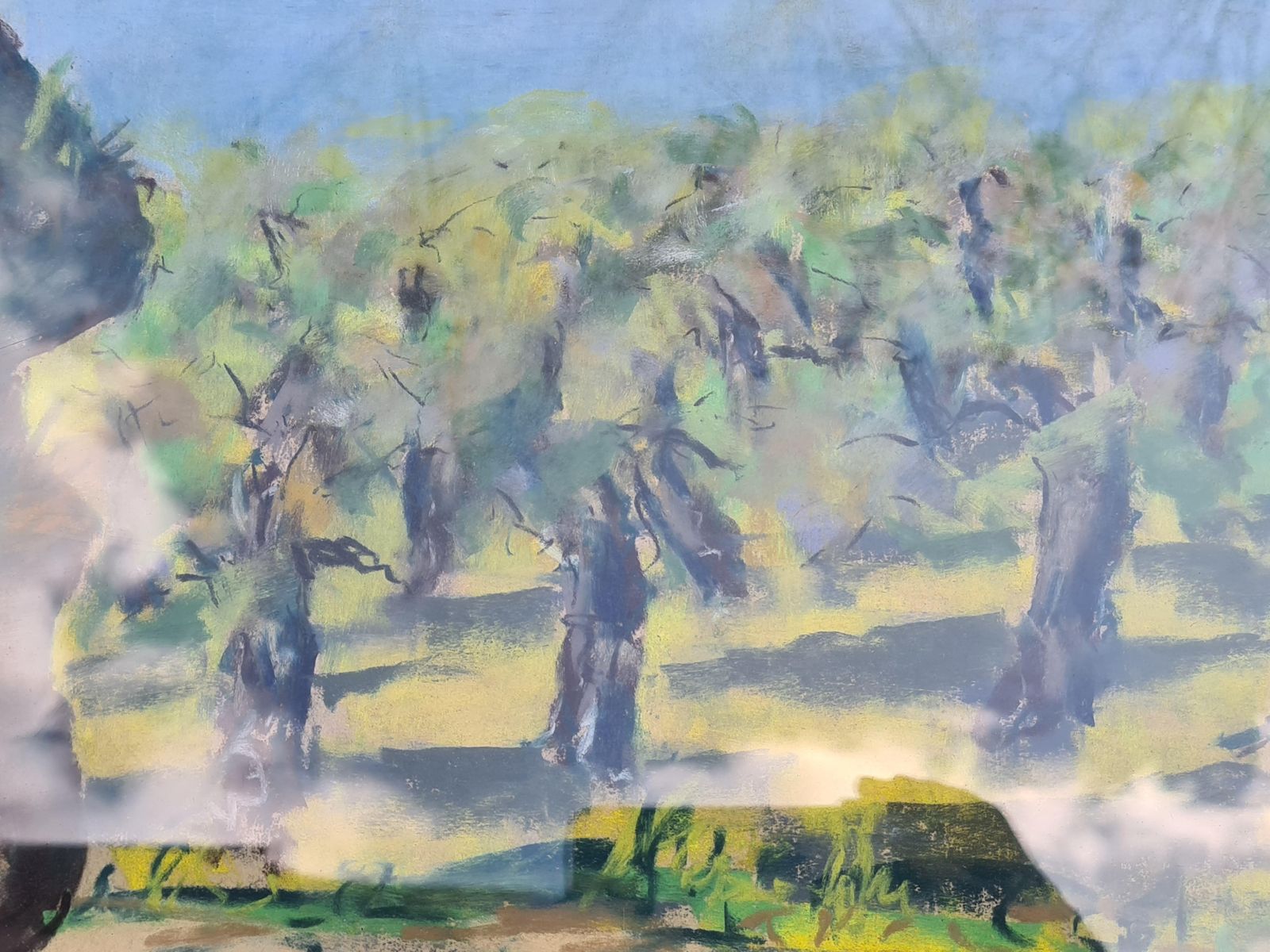 Edgar Alwin Paynepair Of Watercolours. Possibly Views From The Santa Fe Railroad1918 photo 5102.0
