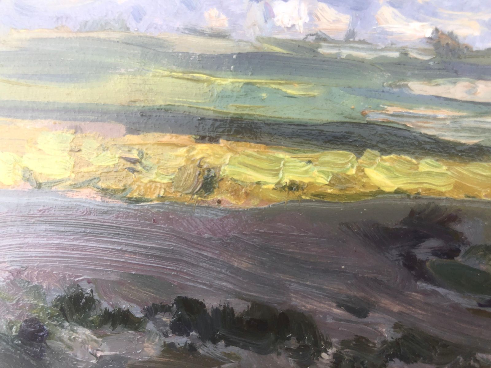 Manuel Isidor Valle Micolau Spanish Landscape Oil On Board Painting Spain Painter C.1925 photo 600.0