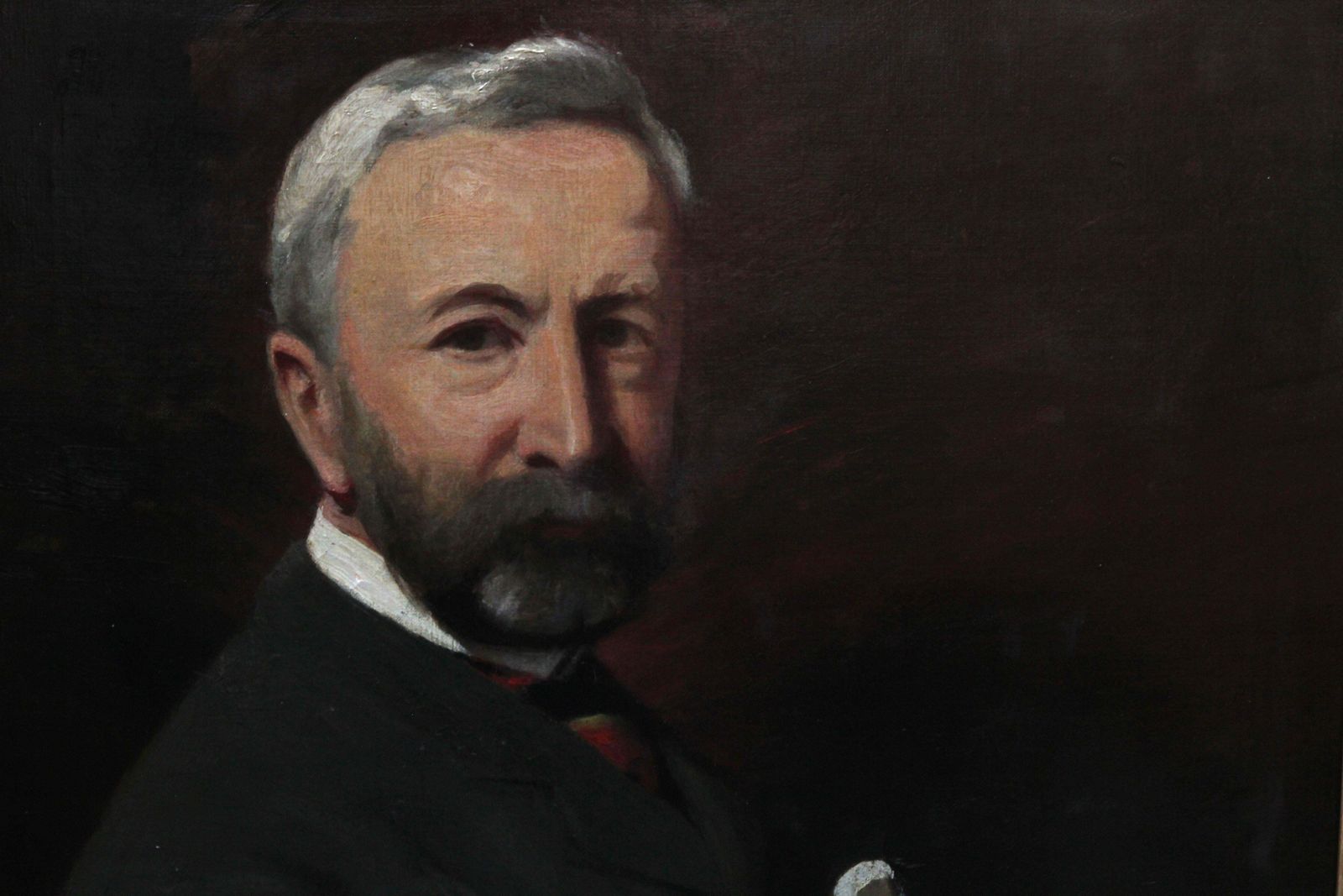 James Edward Barclayportrait Of William Willis   Royal Marines Major   19th Century Art Oil Paintingcirca 1880 photo Art