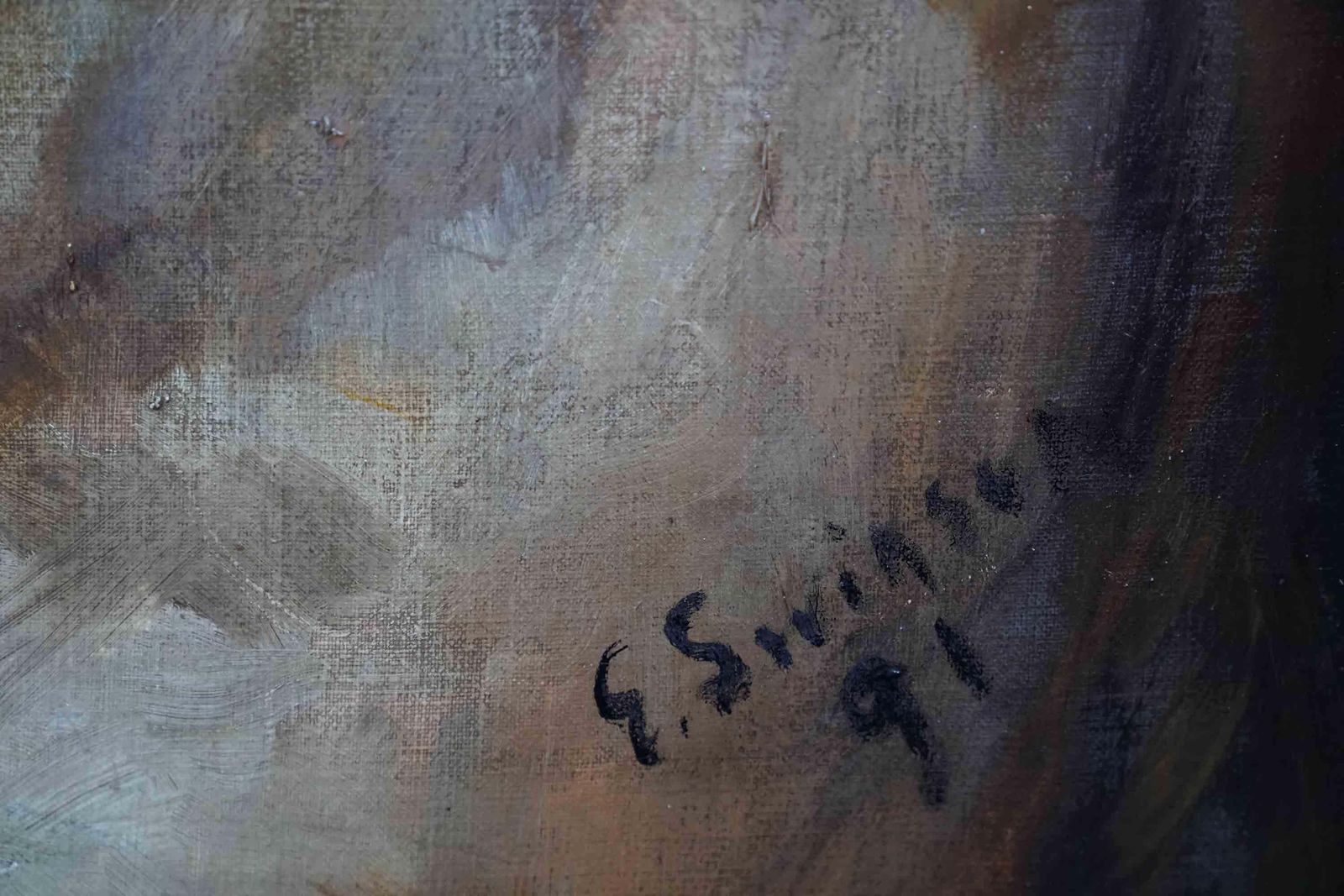 Edward Spilsbury Swinsonportrait Of A Lady   British 19th Century Art Portrait Oil Painting1891 photo vinterior