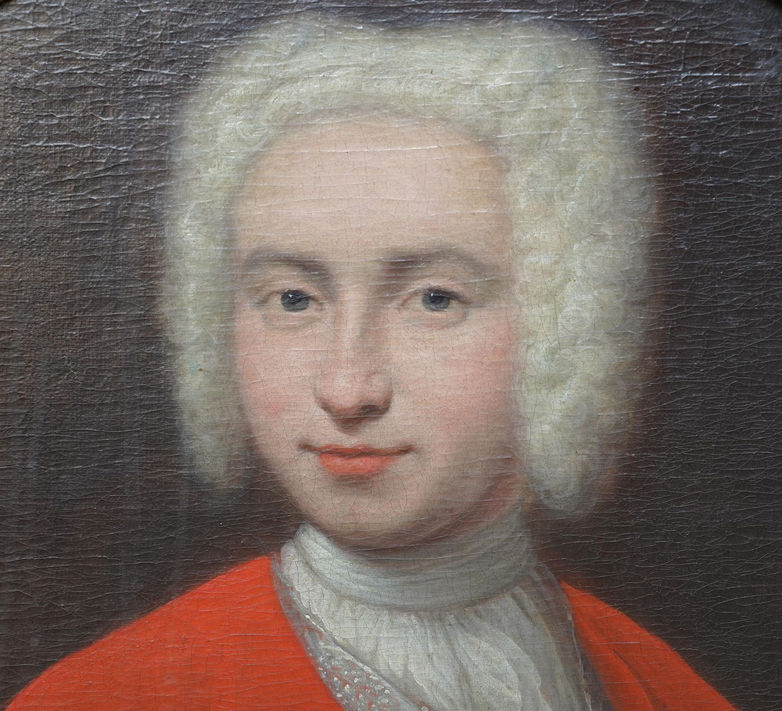 Oval Portrait Of A Gentleman   French Old Master C1700 Art Oil Paintingcirca 1700 photo Art