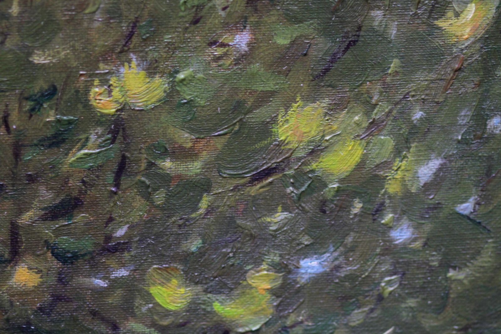 Arthur Spoonerportrait Of Horses In Dappled Sunlight   British 30's Impressionist Oil Paintingcirca 1935 photo buy