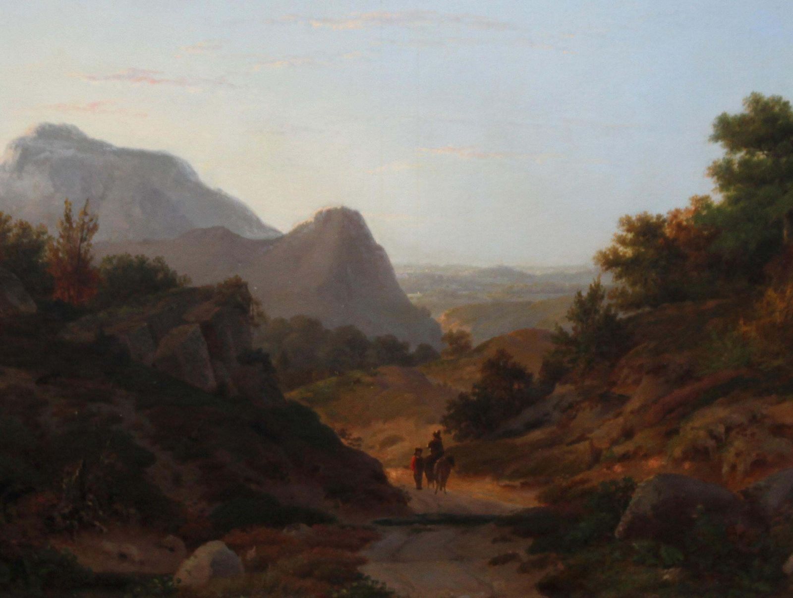 Ramsey Richard Reinagleitalian Landscape   British 19th Century Art Landscape Oil Painting Hills Italy 1832 photo for sale