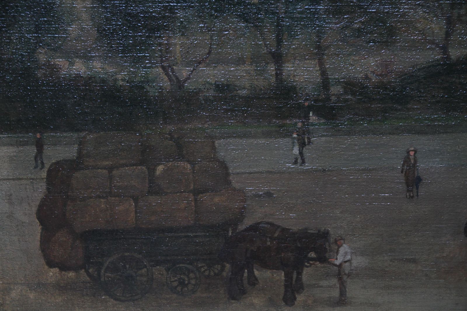 William Dacres Adamsthe Tower Of London   British 20's Art Nocturne City Landscape Oil Paintingcirca 1920 photo 7345.0