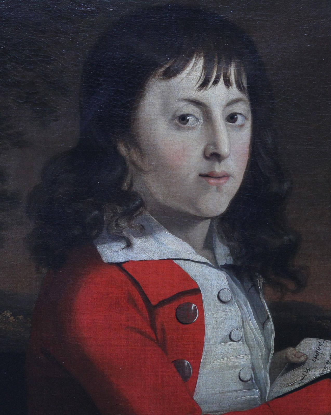 Attributed To Alexander Nasmythportrait Of A Young Boy Thomas Wagstaff   Scottish Art 18th Century Oil Paintingcirca 1790 photo Art