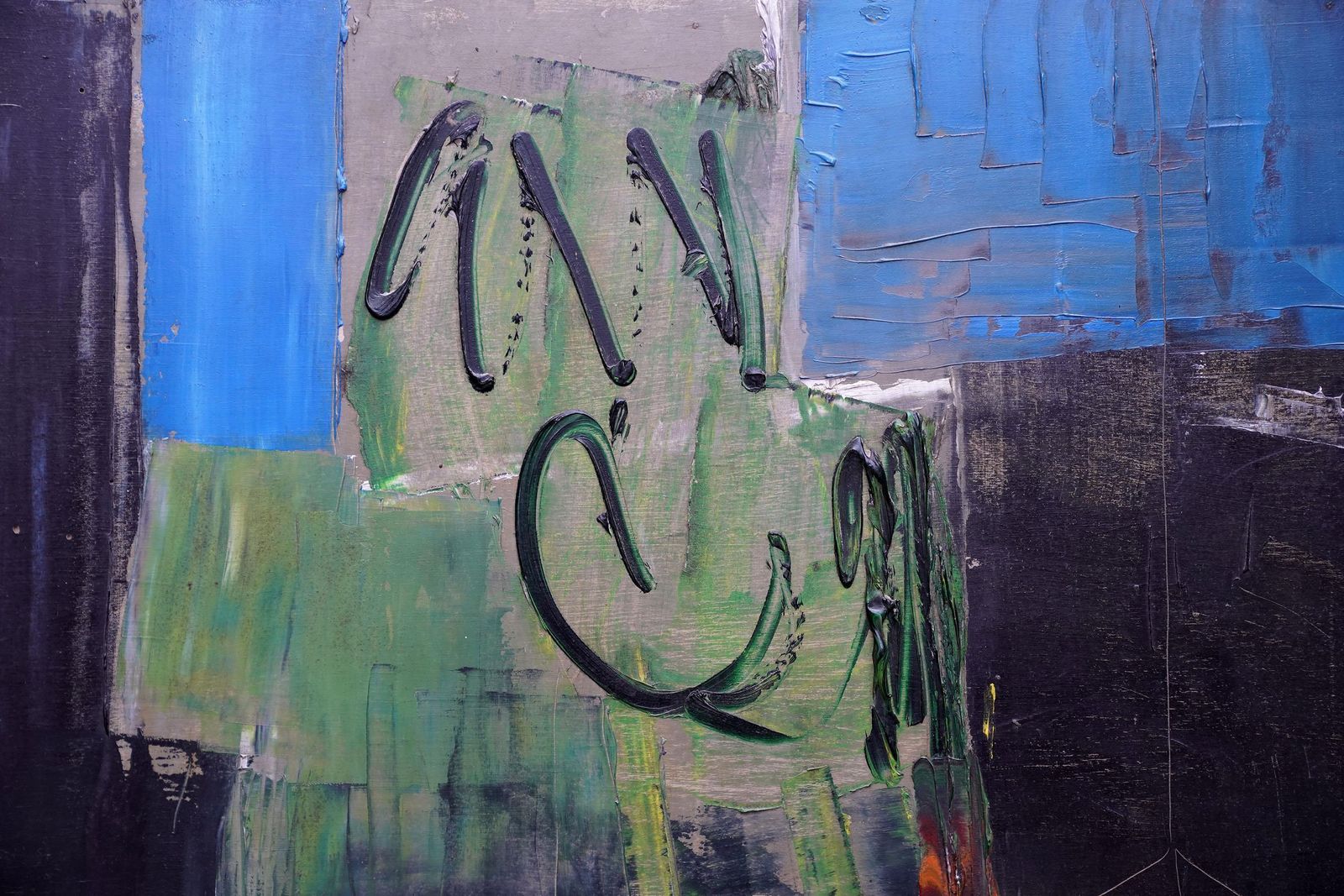 Robert Sadlerseaport 1 1957   British Abstract Art Oil Painting Suffolk Artist1957 photo Art