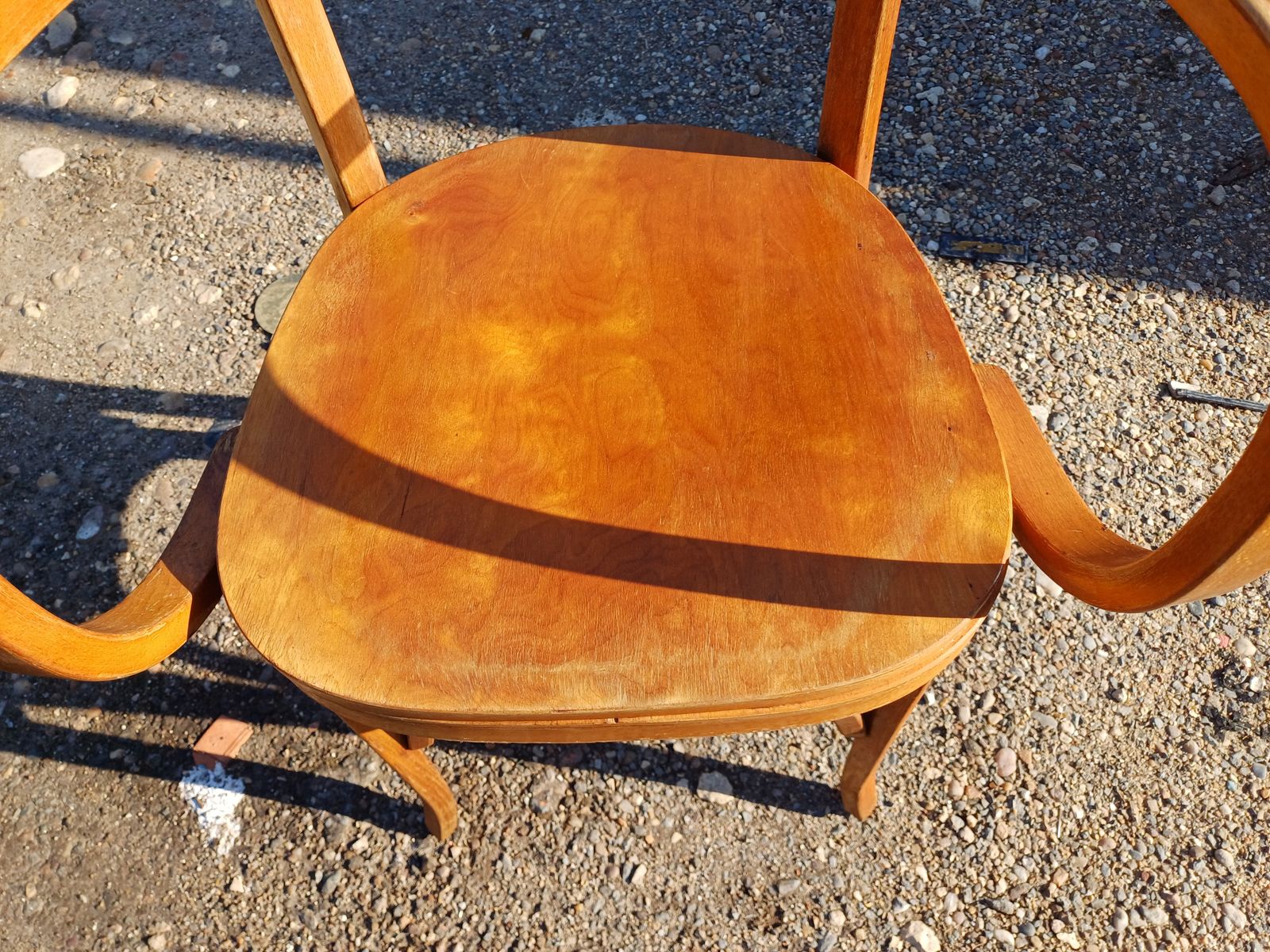 Baumann Armchair, 1960s, Beech photo for sale