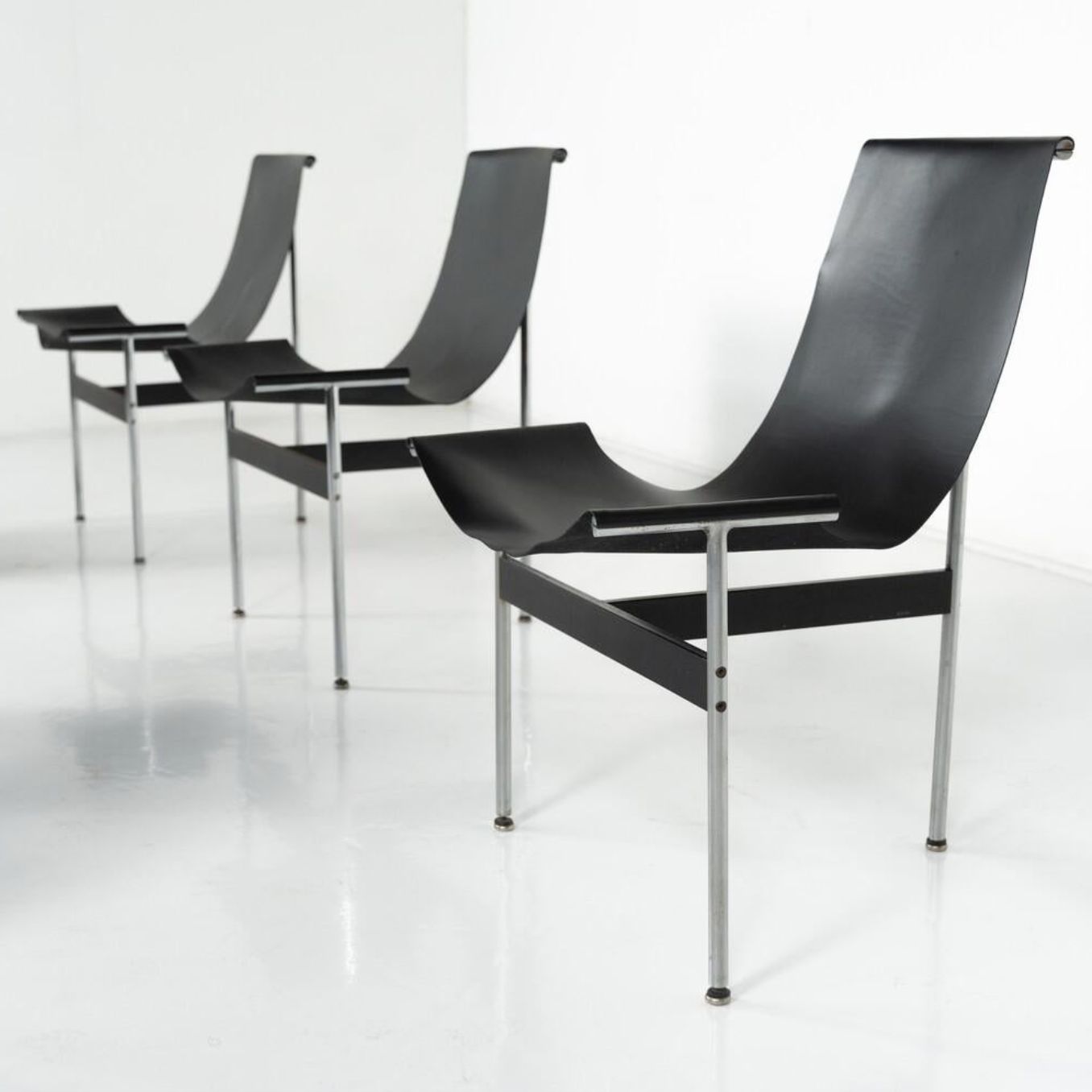 Set Of 6 “T” Chairs By Douglas Kelly, Ross Littell And William Katavolos, 1950s photo 12590.0