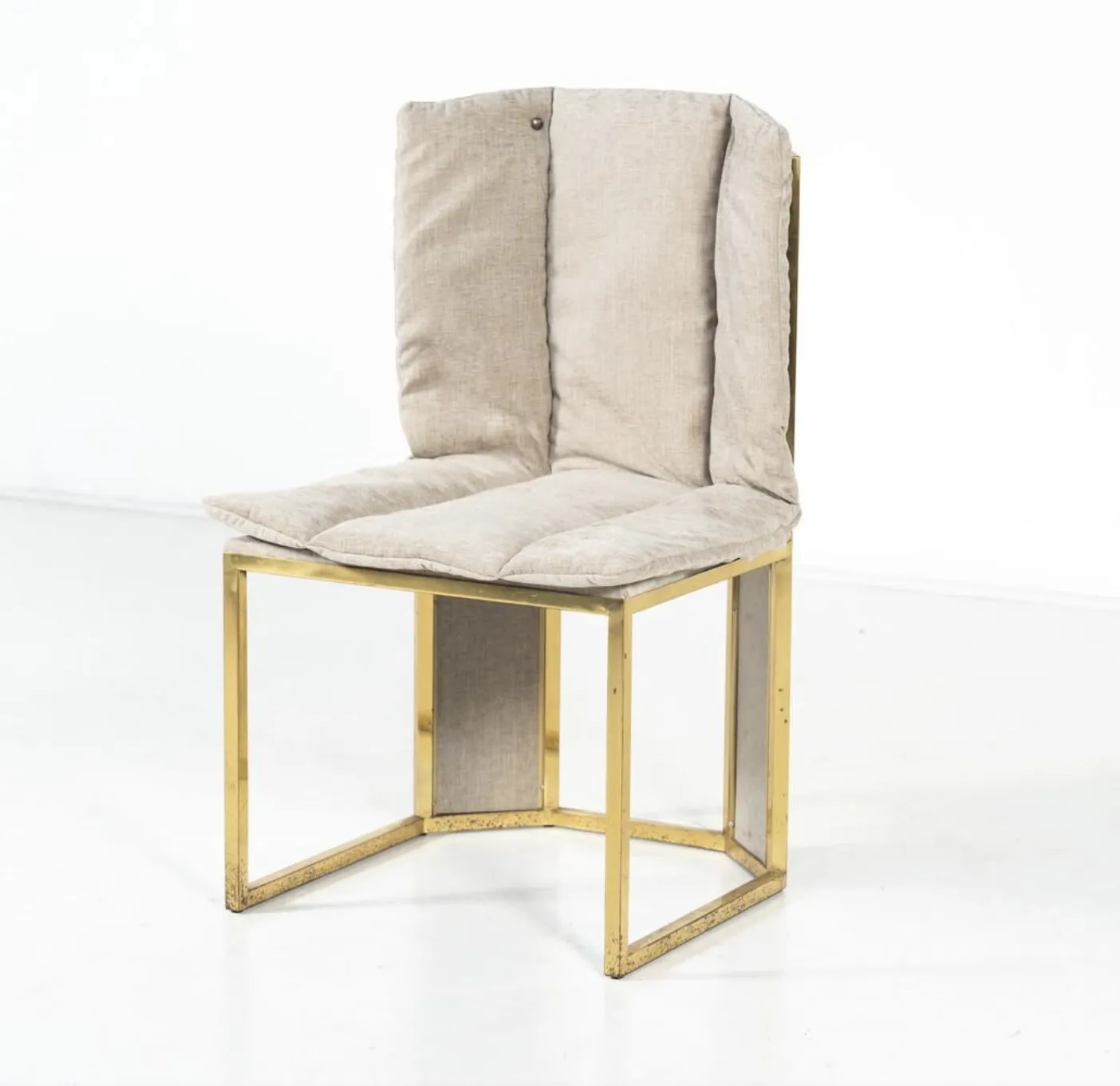 Mid Century Modern Set Of 10 Chairs By Romeo Rega, Italy, 1970s – New Upholstery photo furniture