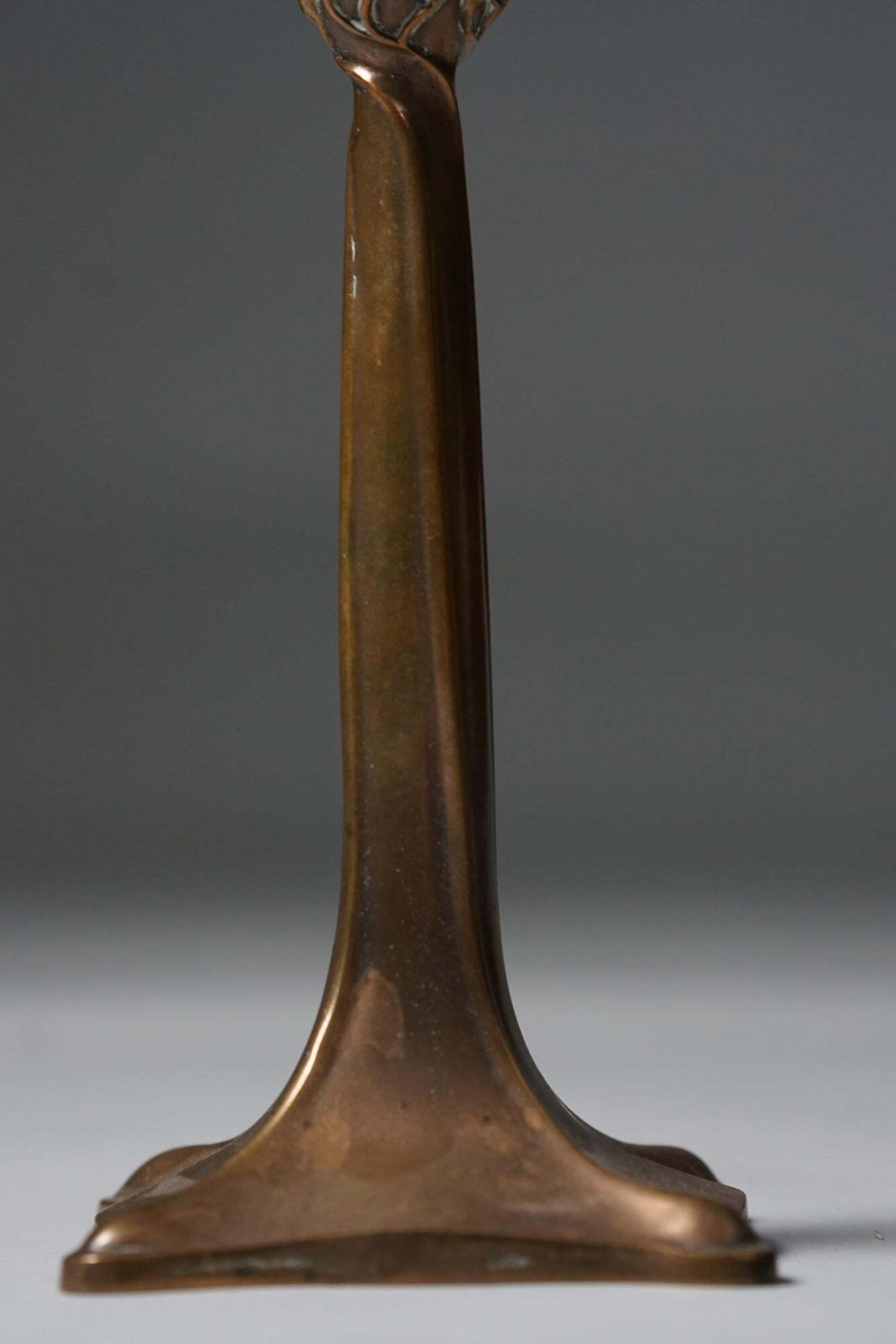 Pair Of Finnish Brass Candlesticks, 1930/1940s photo vinterior